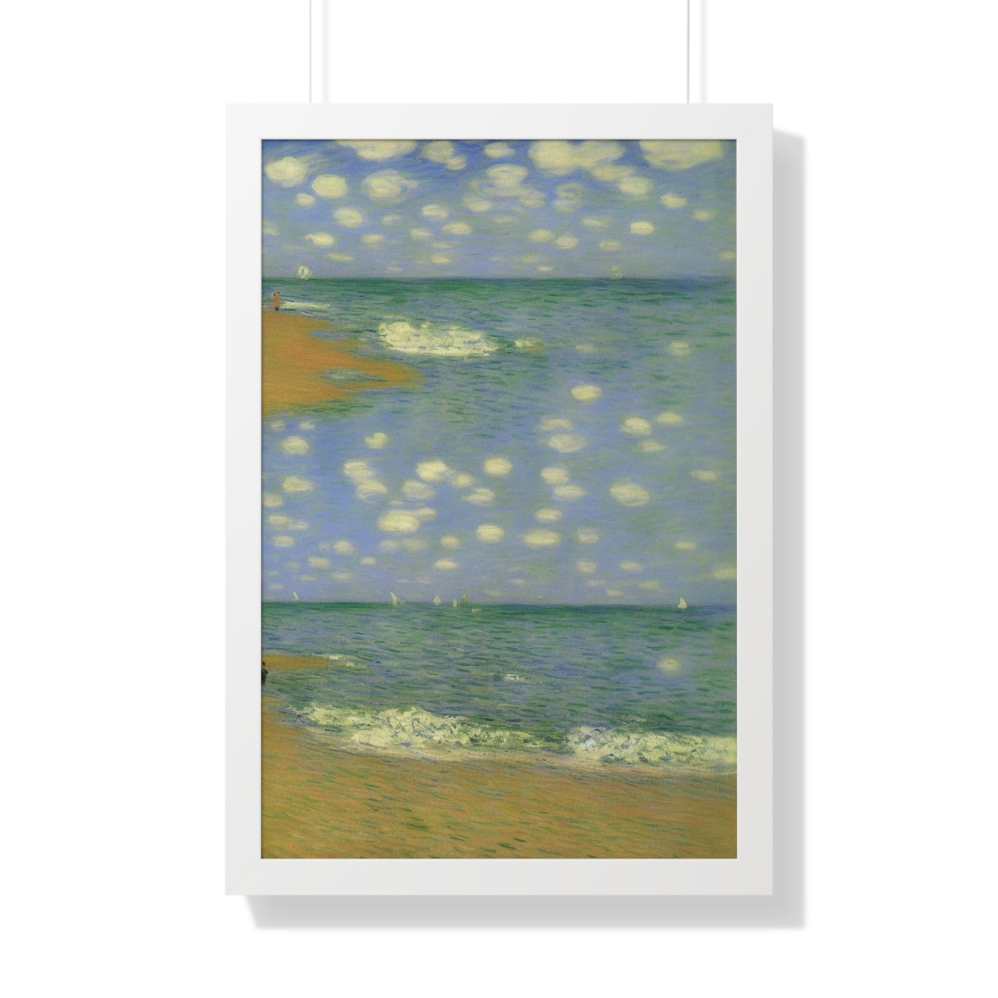 Beach Landscape Claude Monet Style