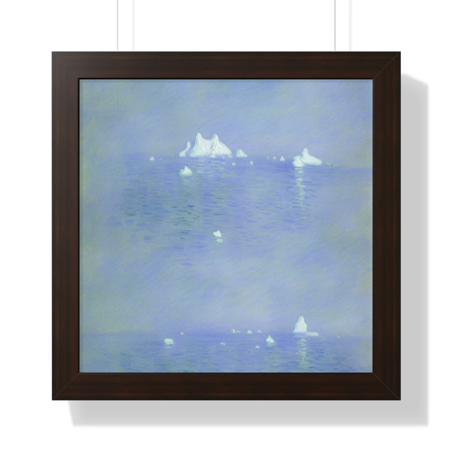 Iceberg Scene Claude Monet Style