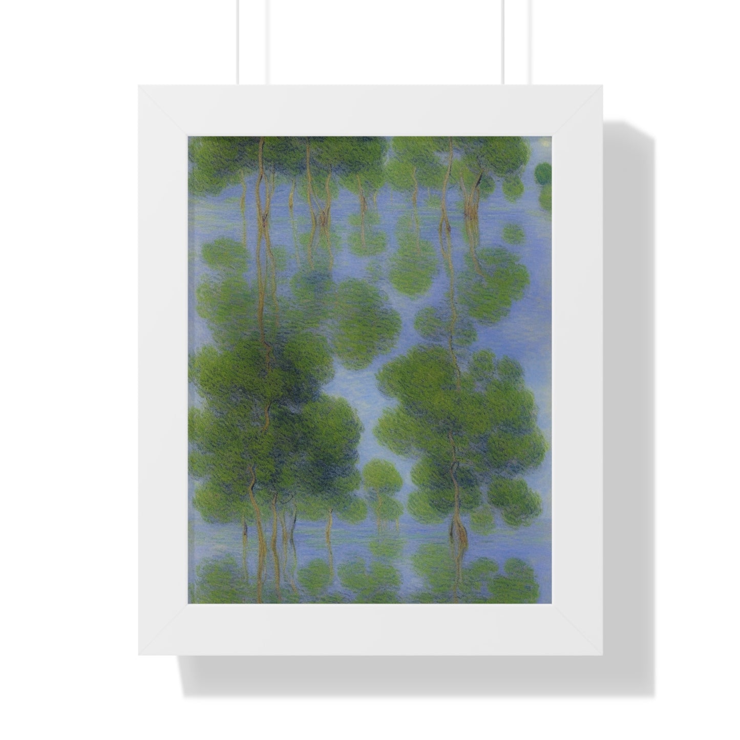 Mangrove Landscape Claude Monet Style