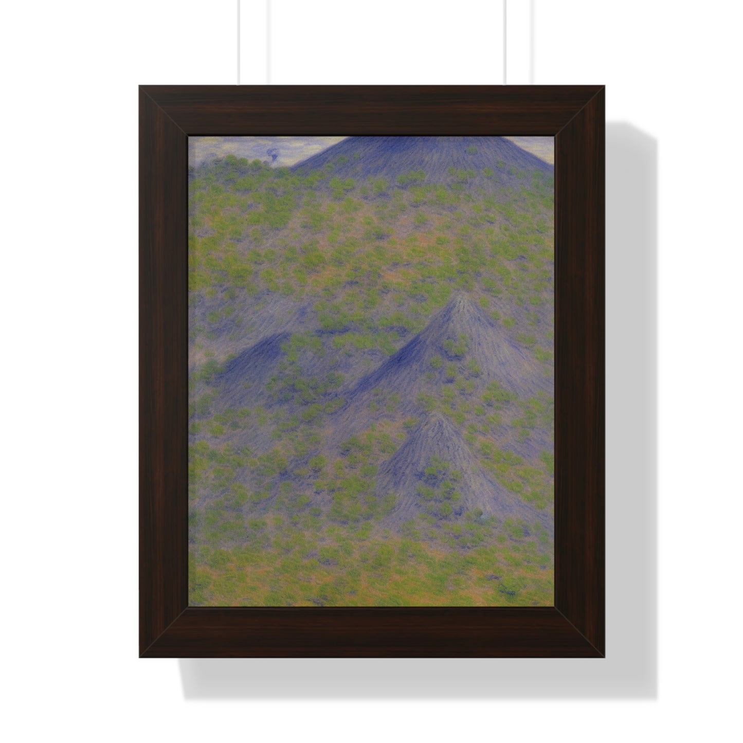 Cinder Cone Landscape Claude Monet Style