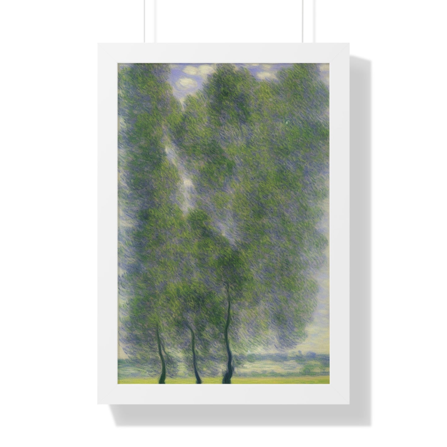 Tree Landscape Claude Monet Style