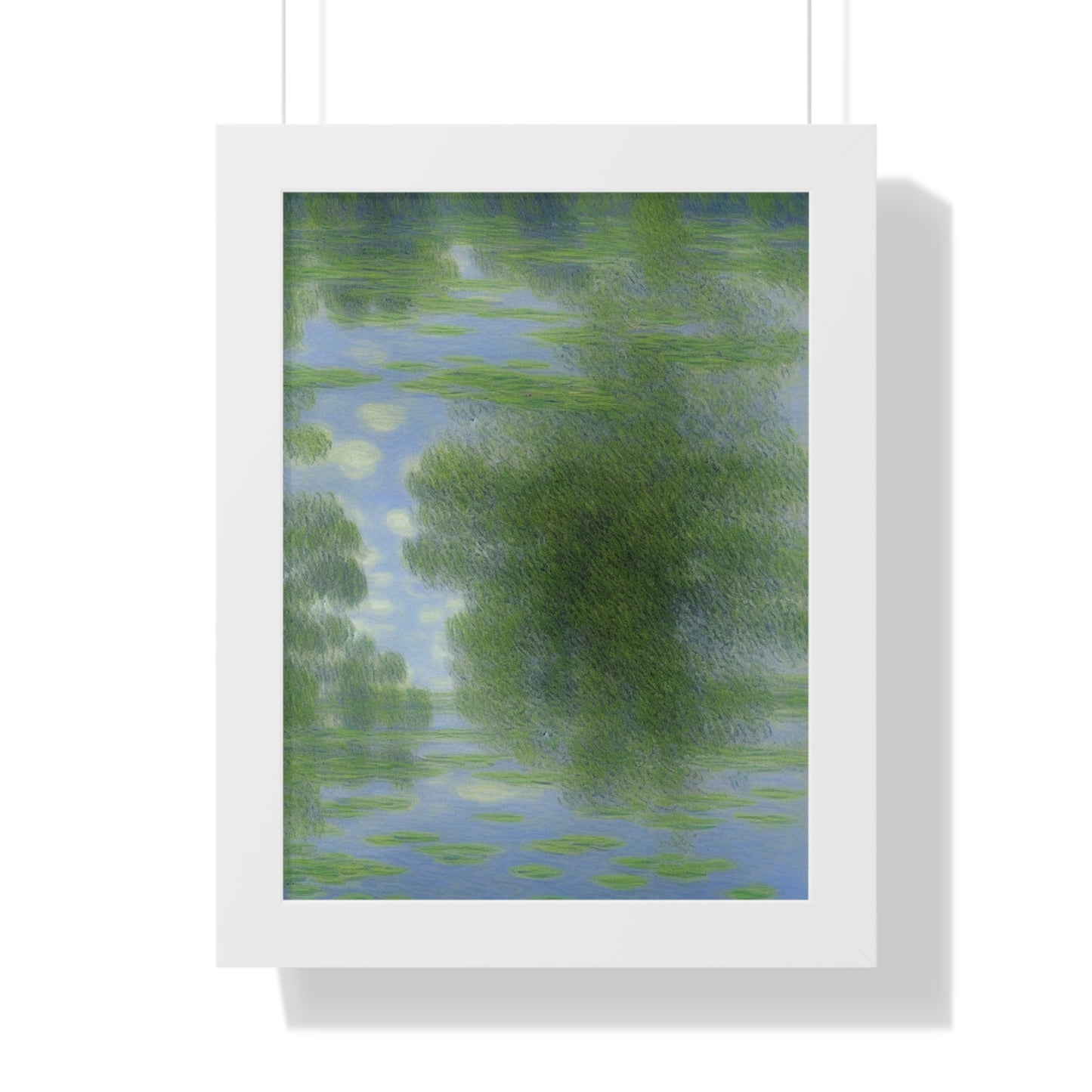 Mangrove Landscape Claude Monet Style