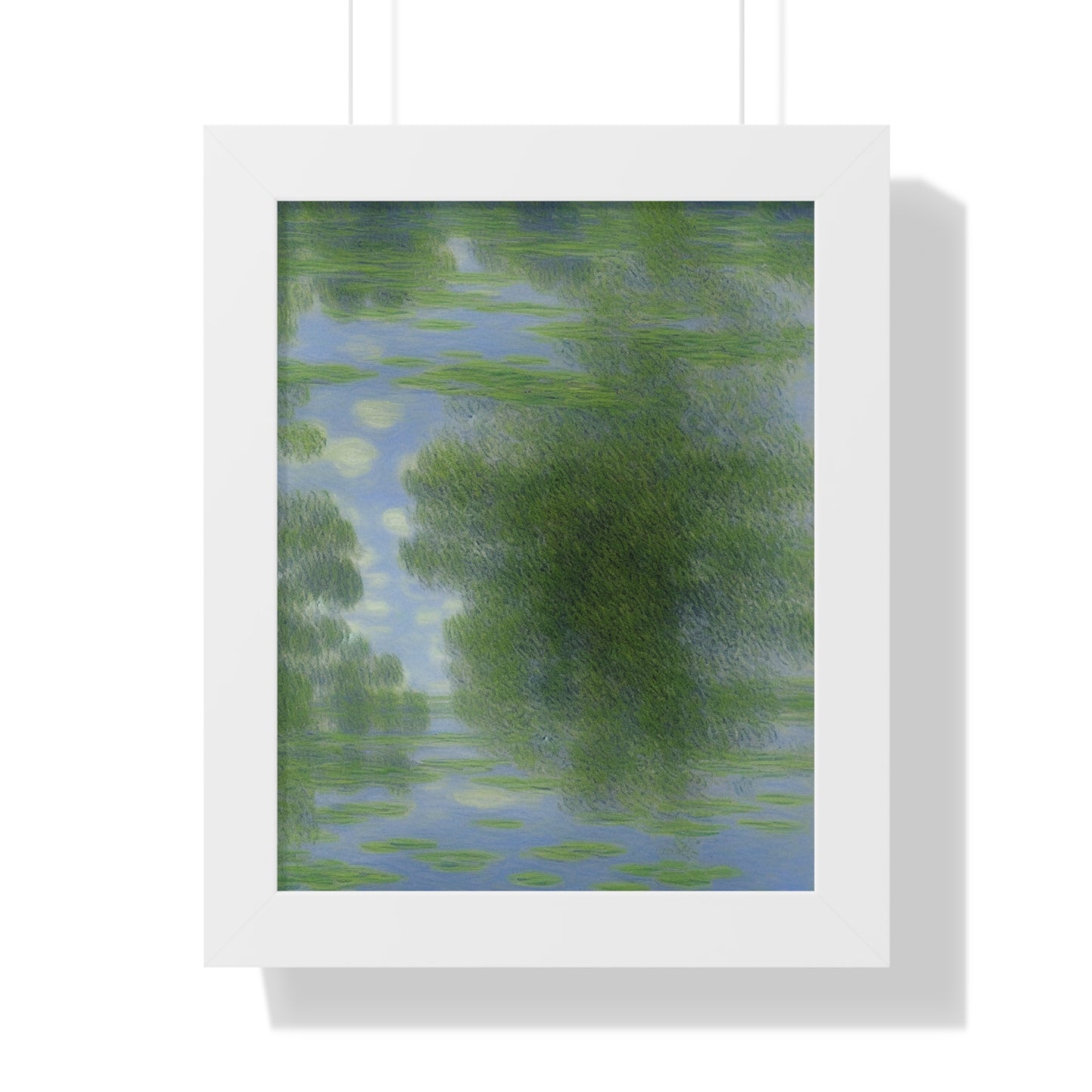 Mangrove Landscape Claude Monet Style