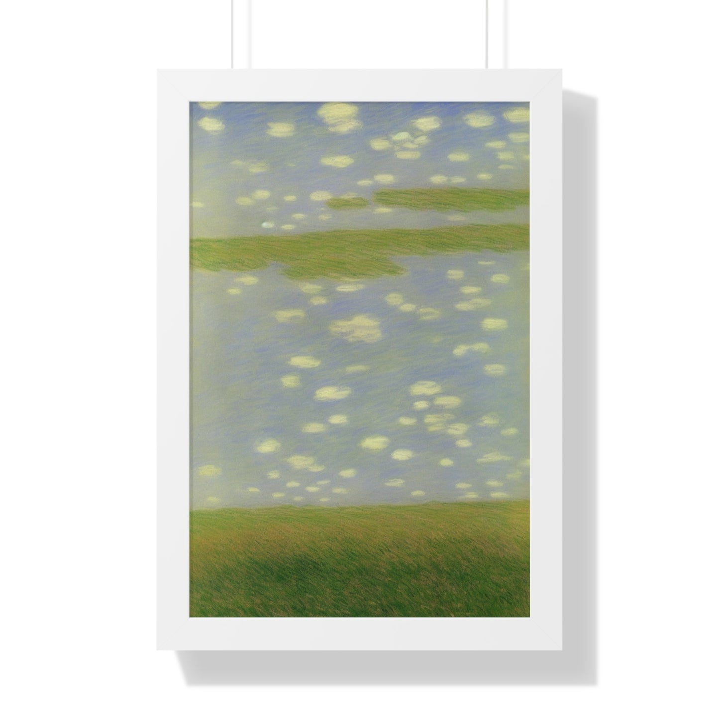 Grassland Scene Claude Monet Style