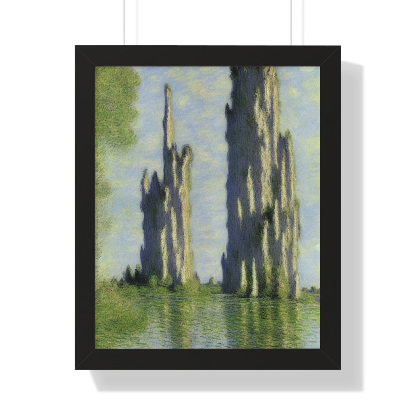 Tufa Tower Landscape Claude Monet Style