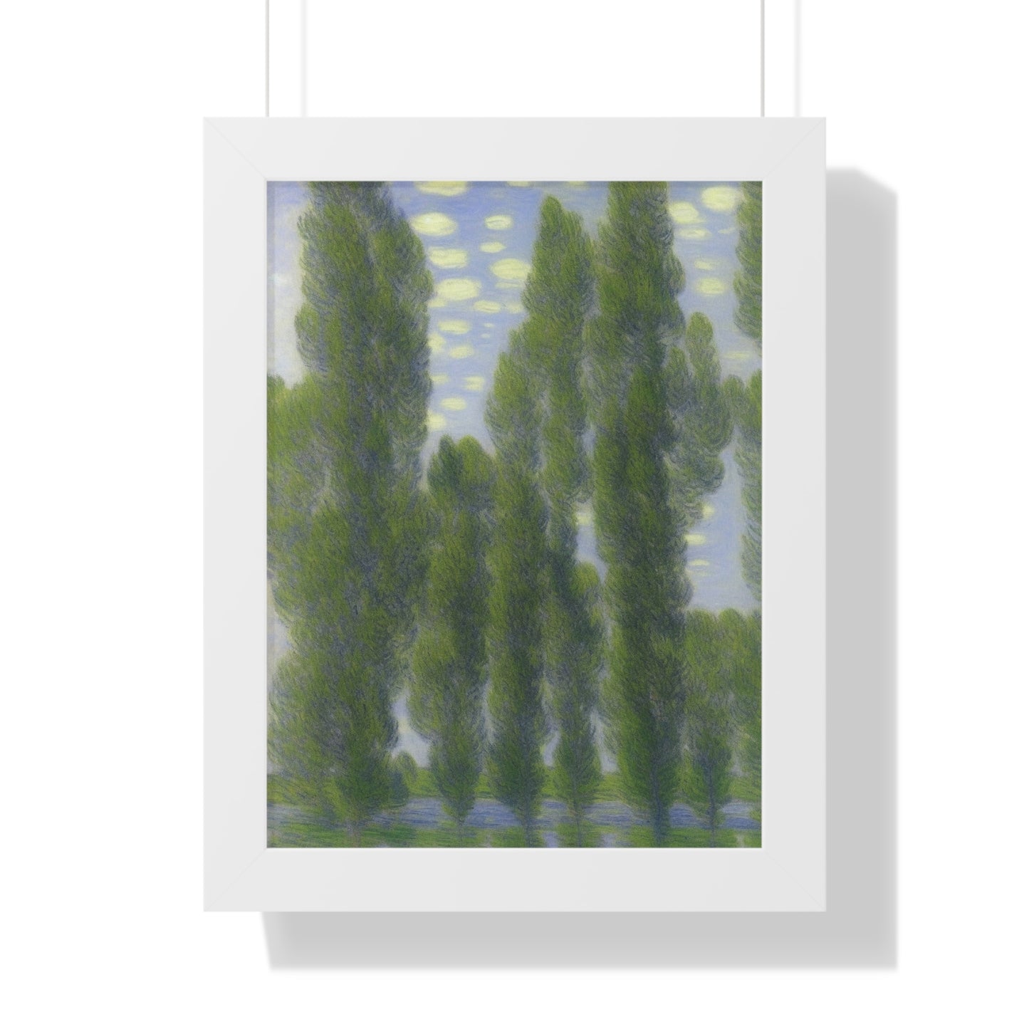 Trees Landscape Claude Monet Style