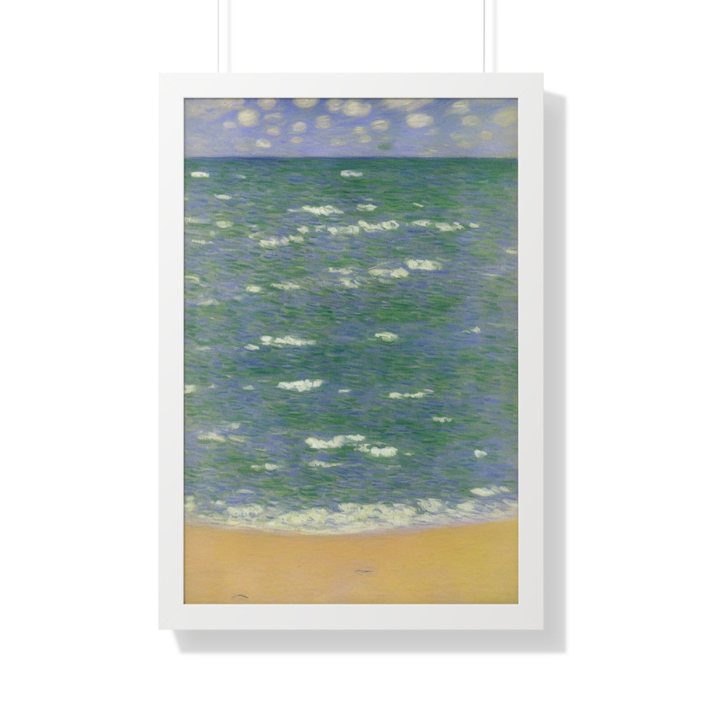 Beach Landscape Claude Monet Style