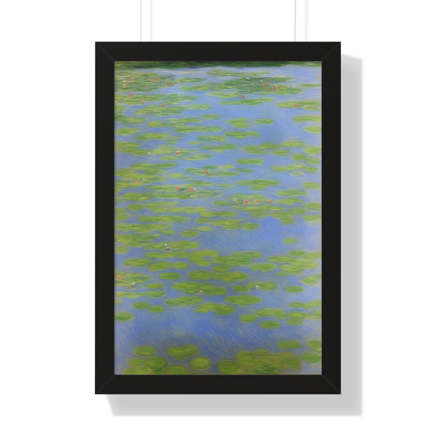 Tidal Pool Landscape Claude Monet Style