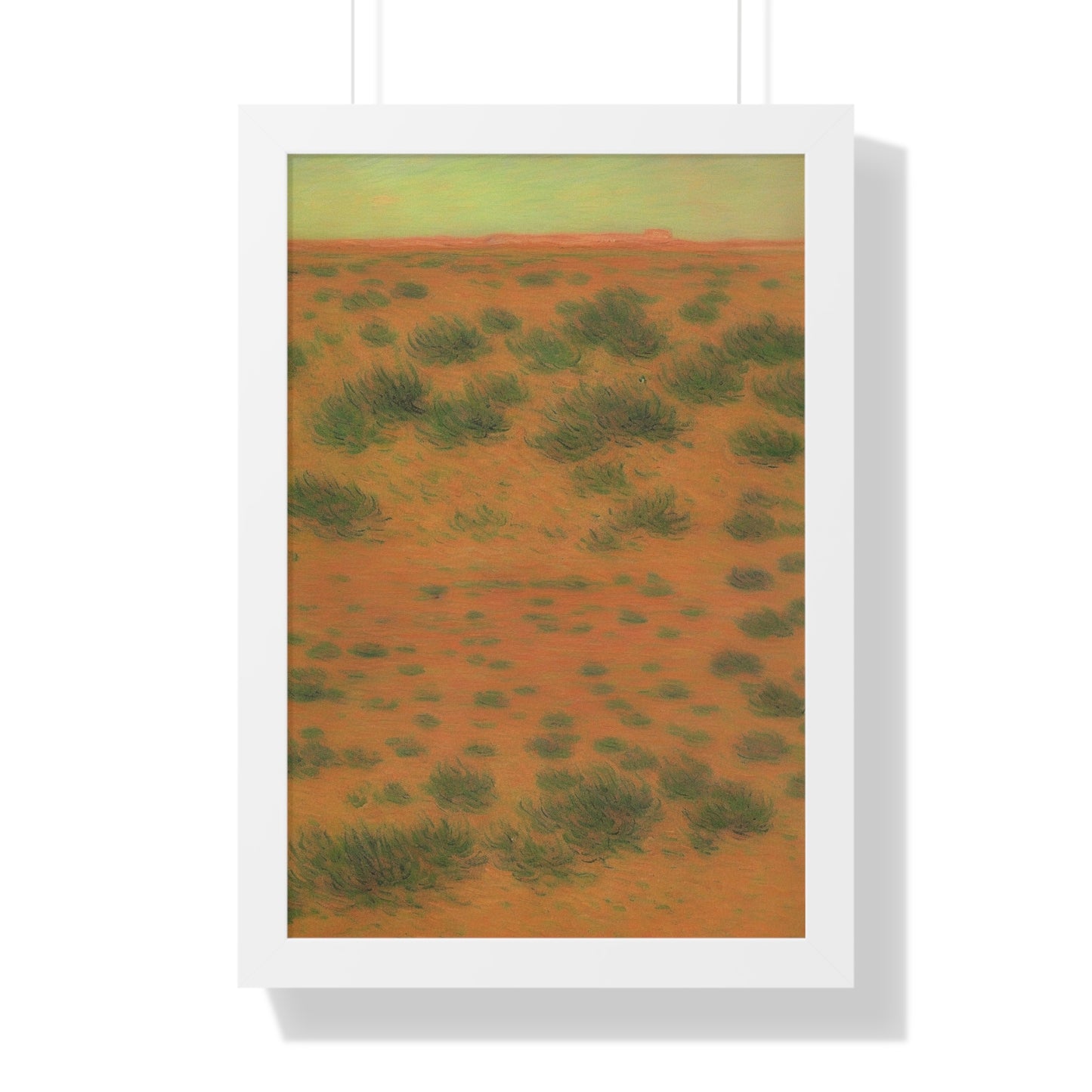 Desert Scene Claude Monet Style