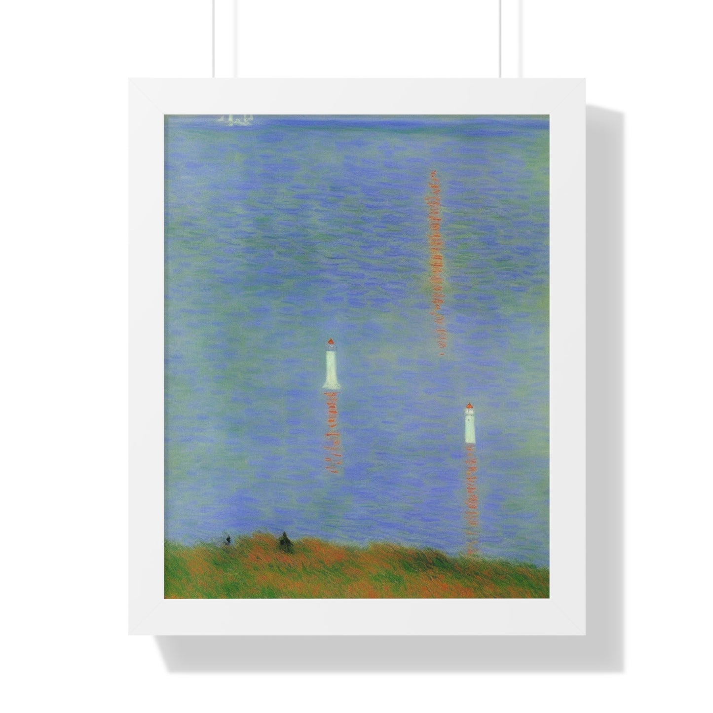 Light House Landscape Claude Monet Style