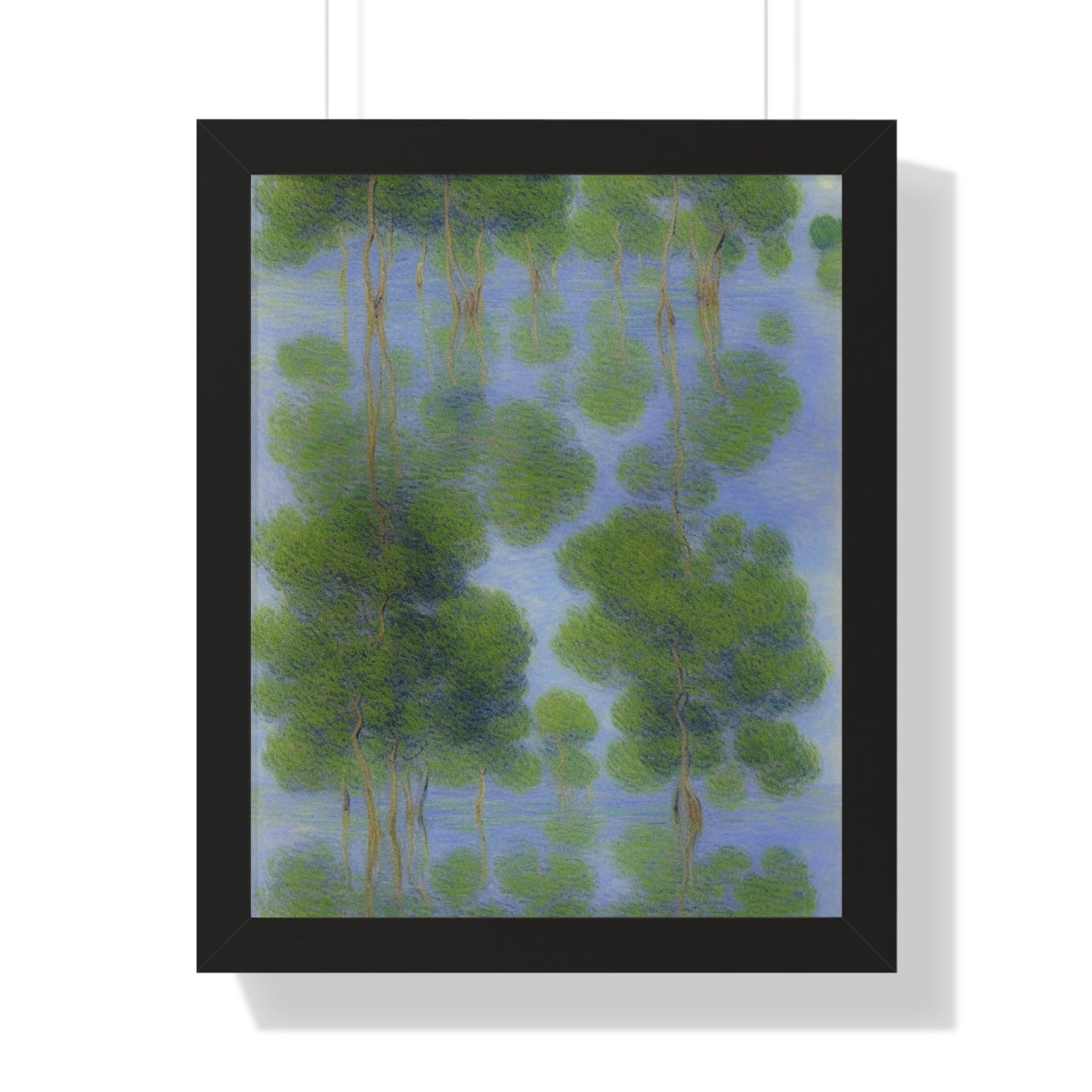 Mangrove Landscape Claude Monet Style