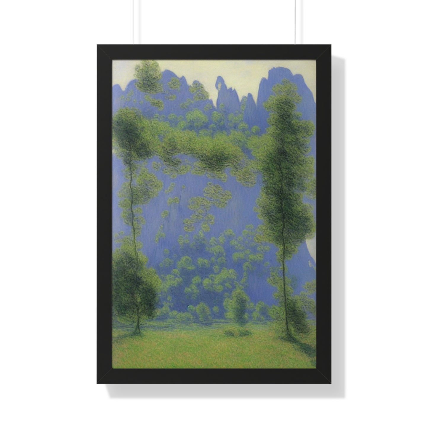 Karst Landscape Claude Monet Style