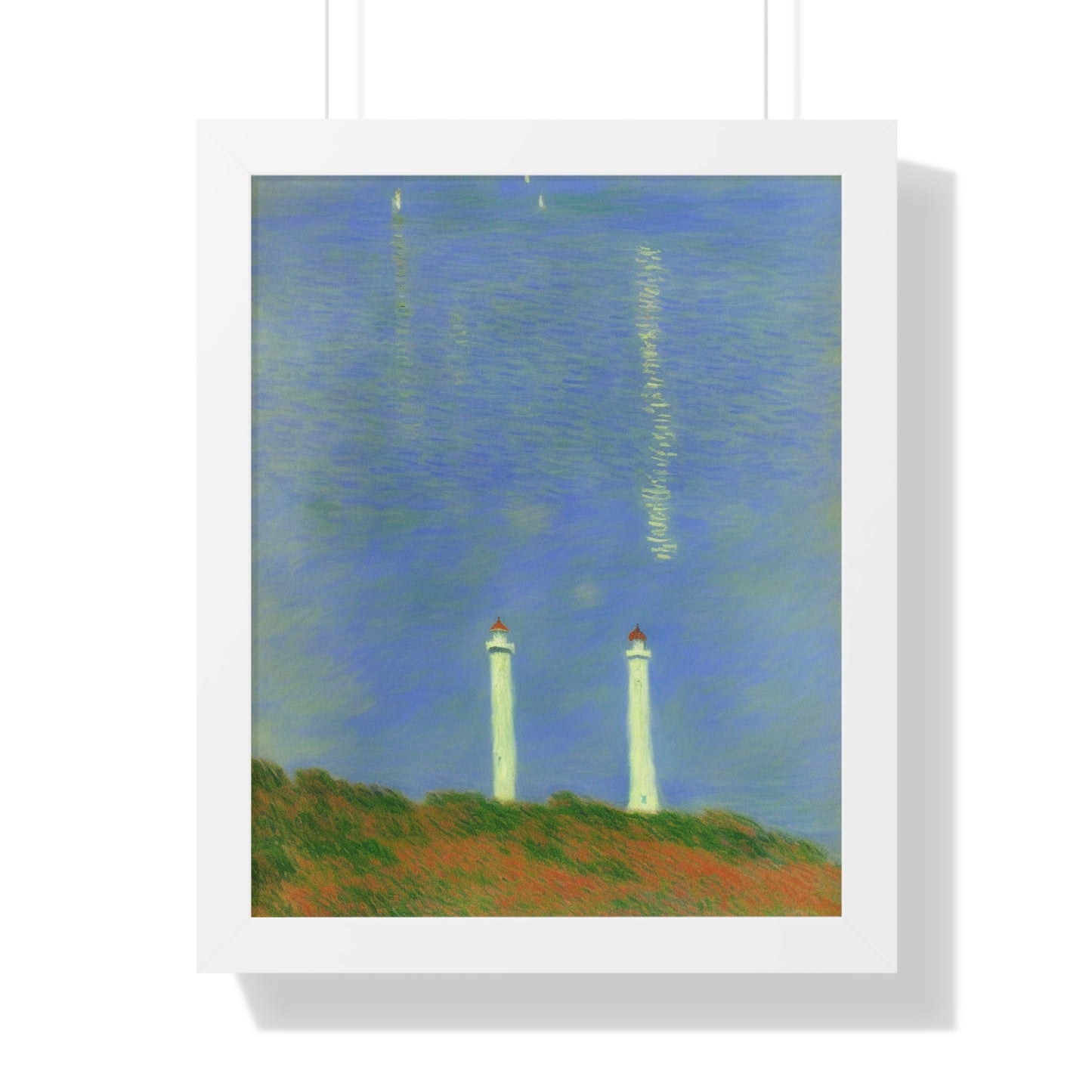 Light House Landscape Claude Monet Style