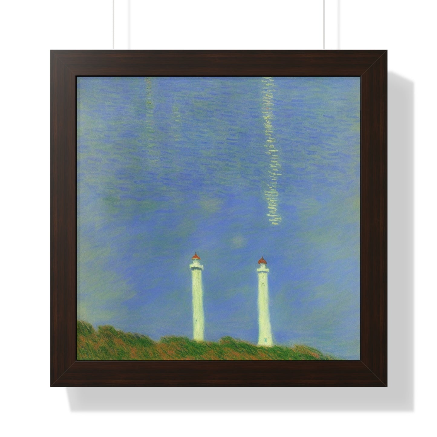 Light House Landscape Claude Monet Style