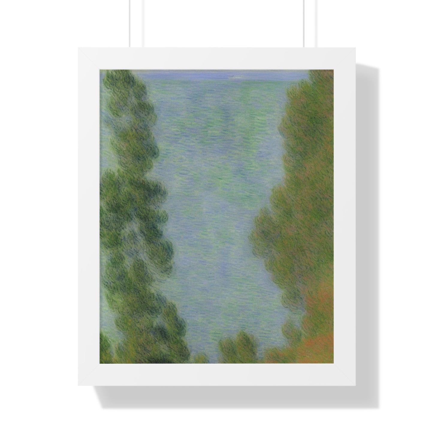 Cliff Landscape Claude Monet Style