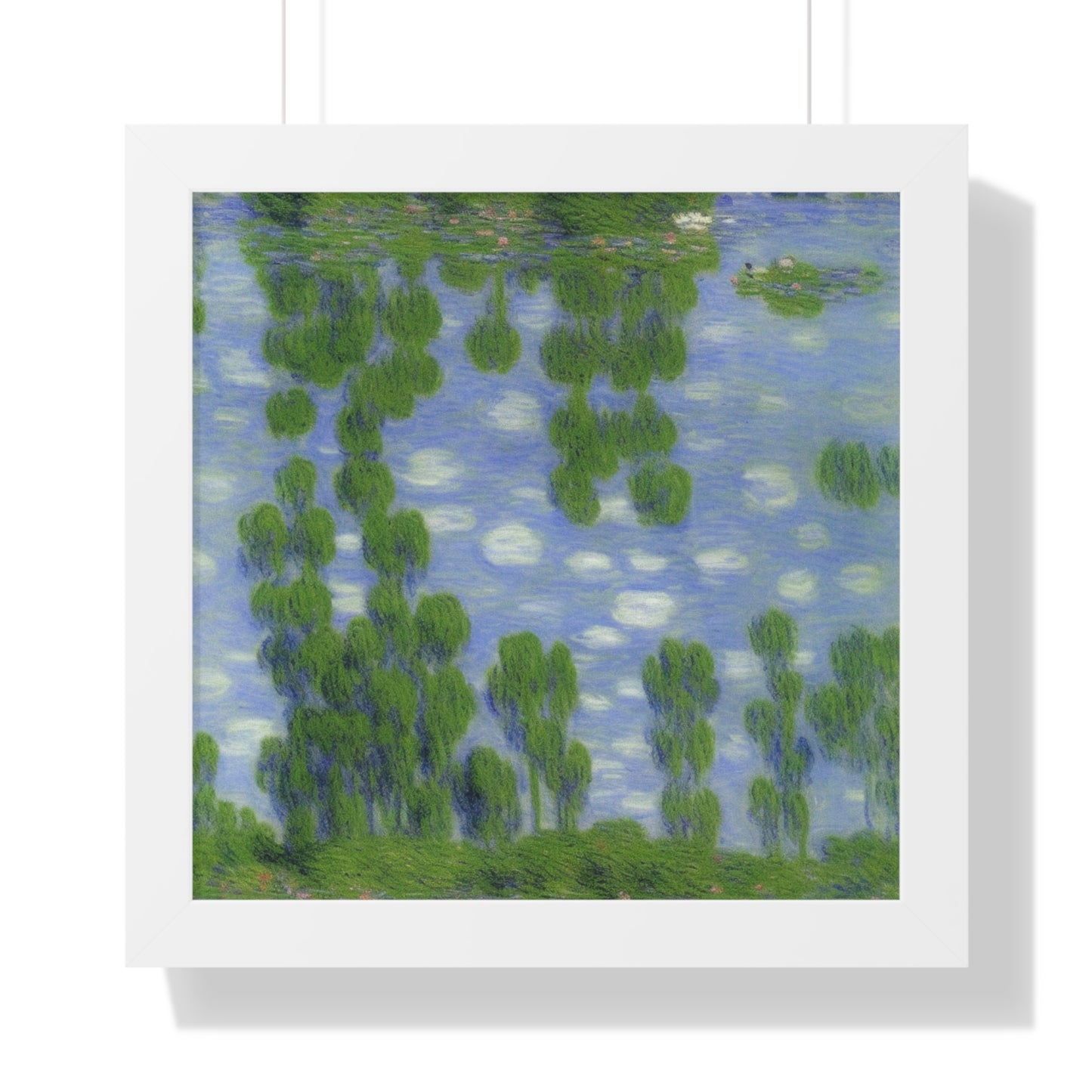 Island Scene Claude Monet Style