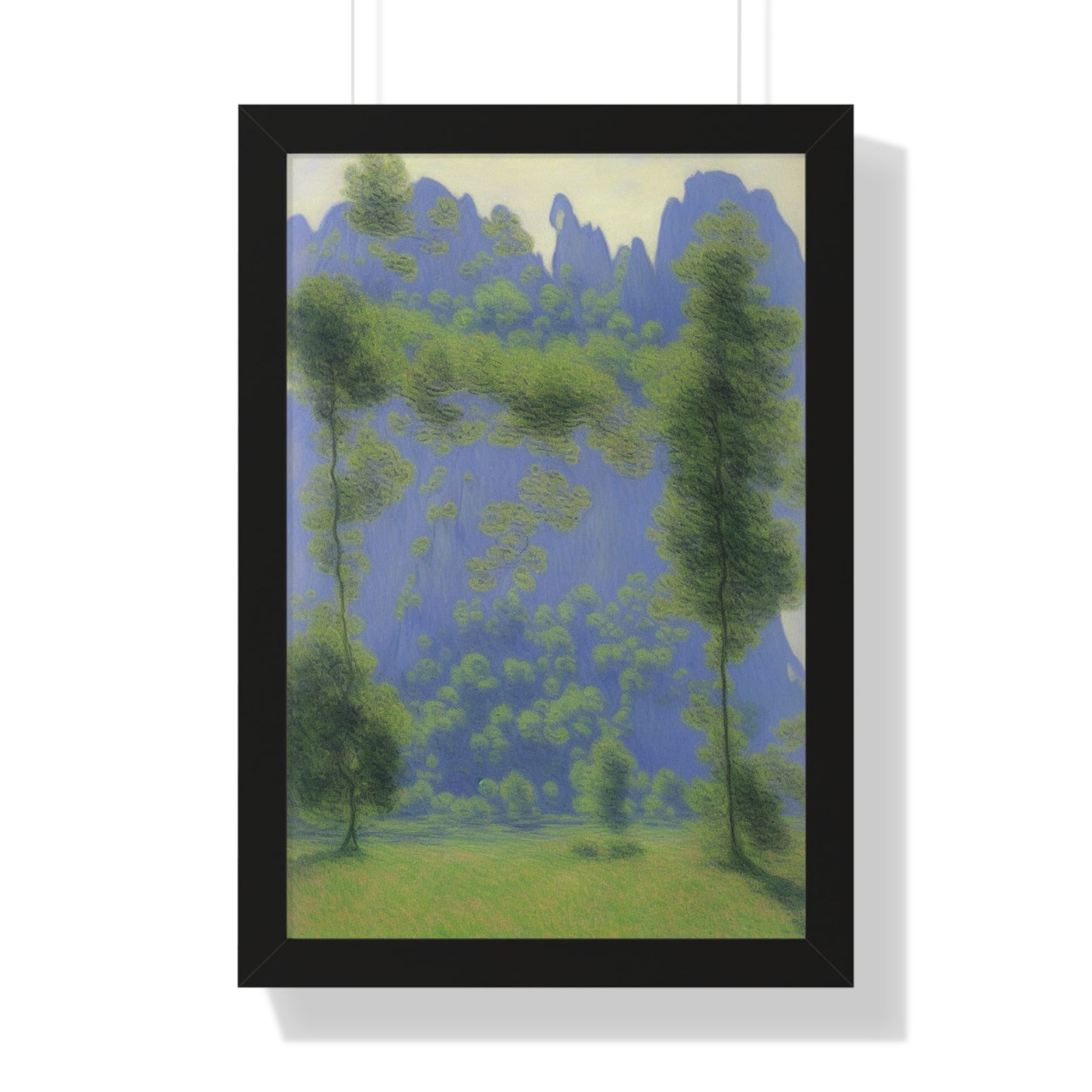 Karst Landscape Claude Monet Style