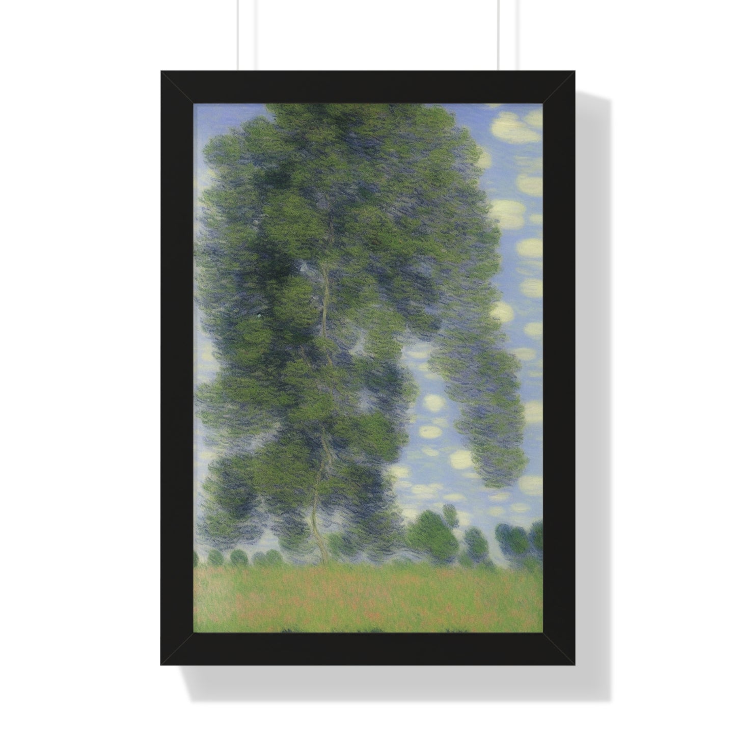 Tree Landscape Claude Monet Style