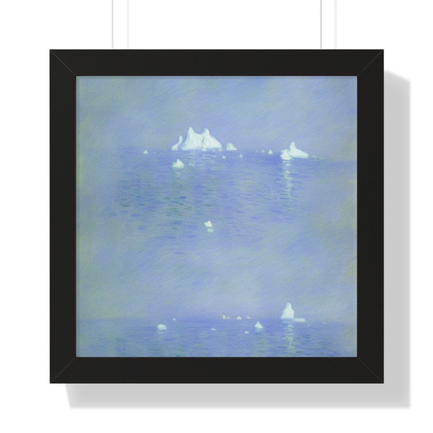 Iceberg Scene Claude Monet Style