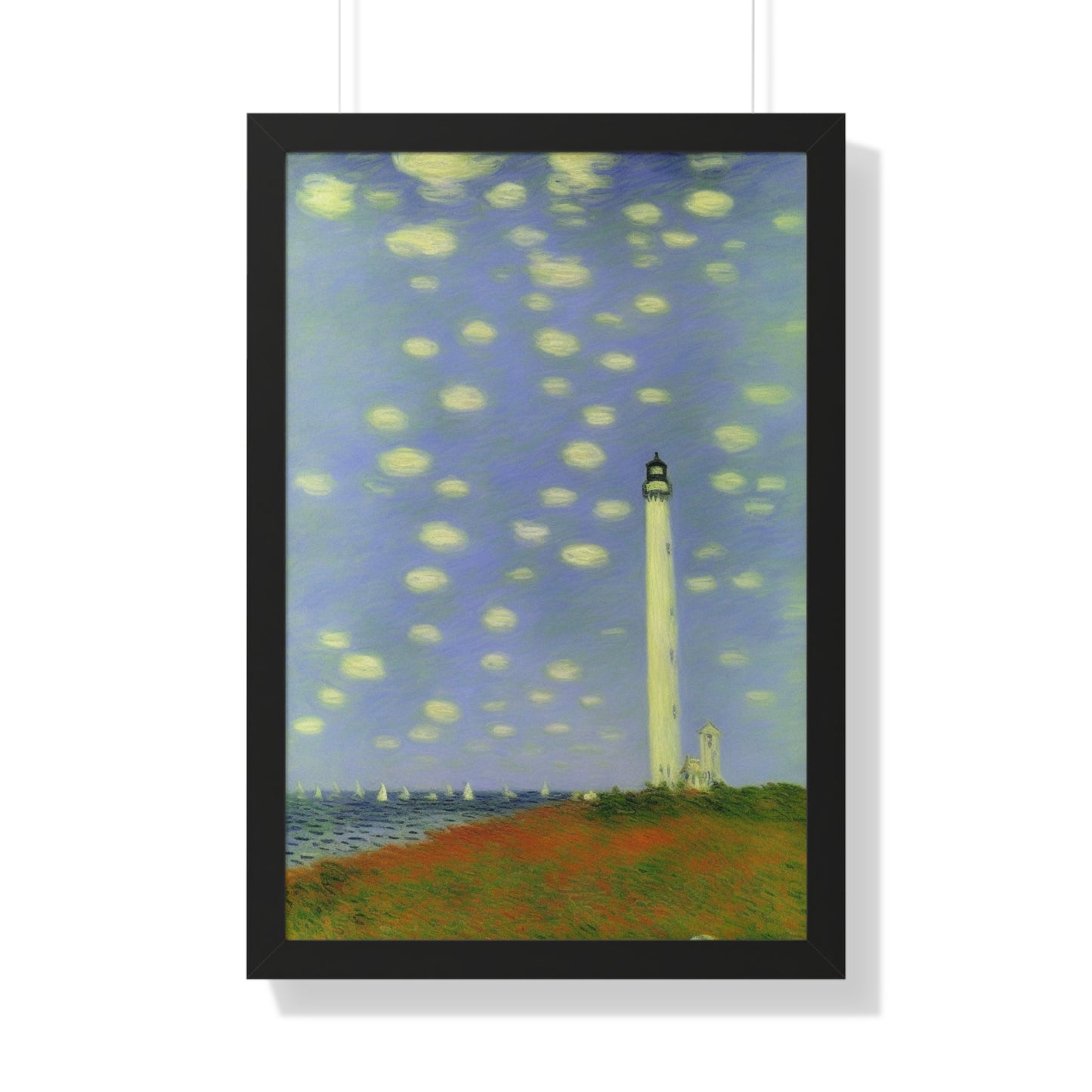 Light House Landscape Claude Monet Style