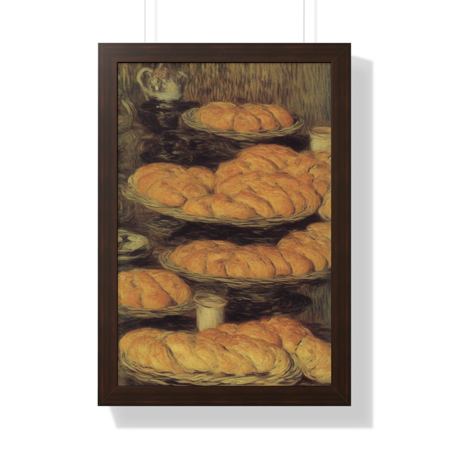 Bread Scene Claude Monet Style