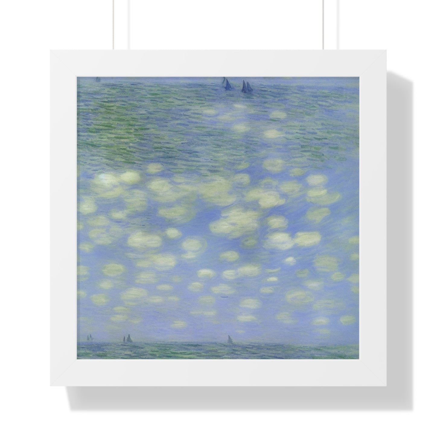 Ocean Scene Claude Monet Style