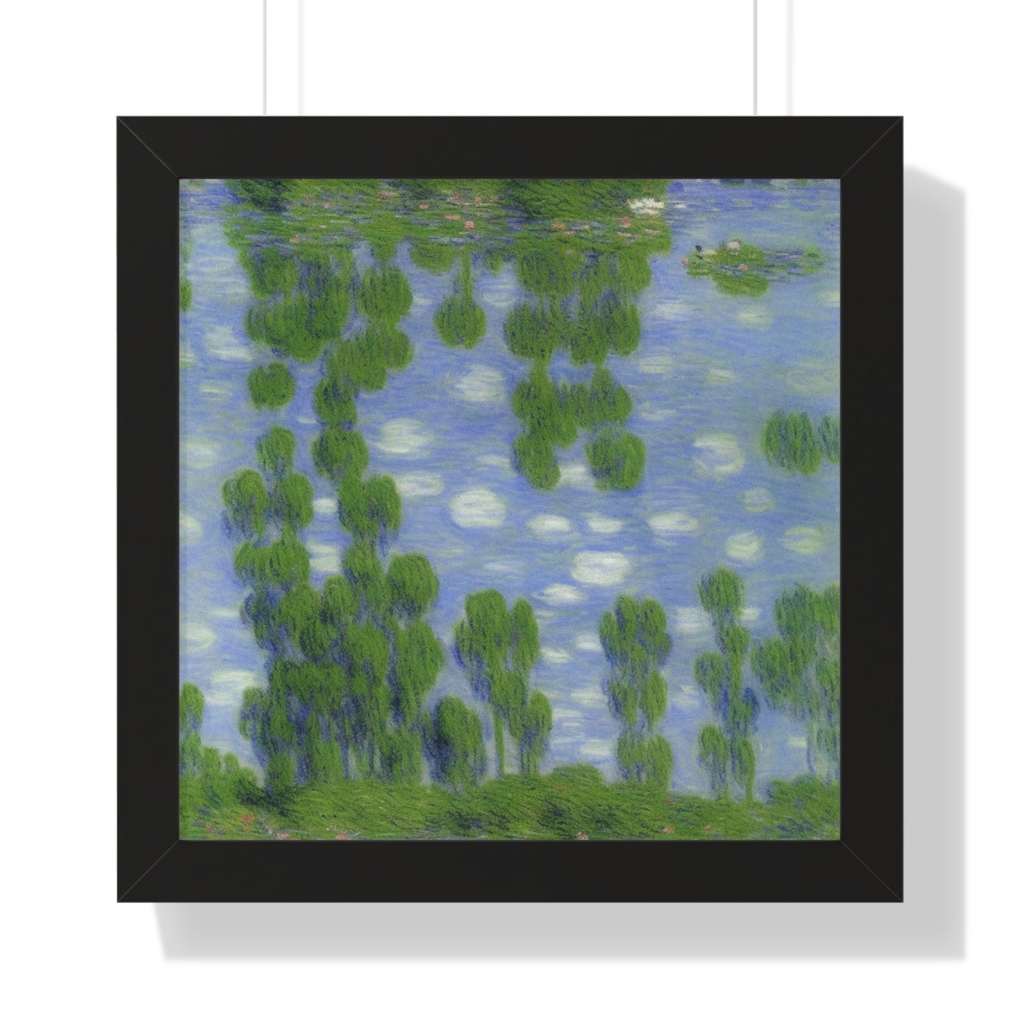 Island Scene Claude Monet Style