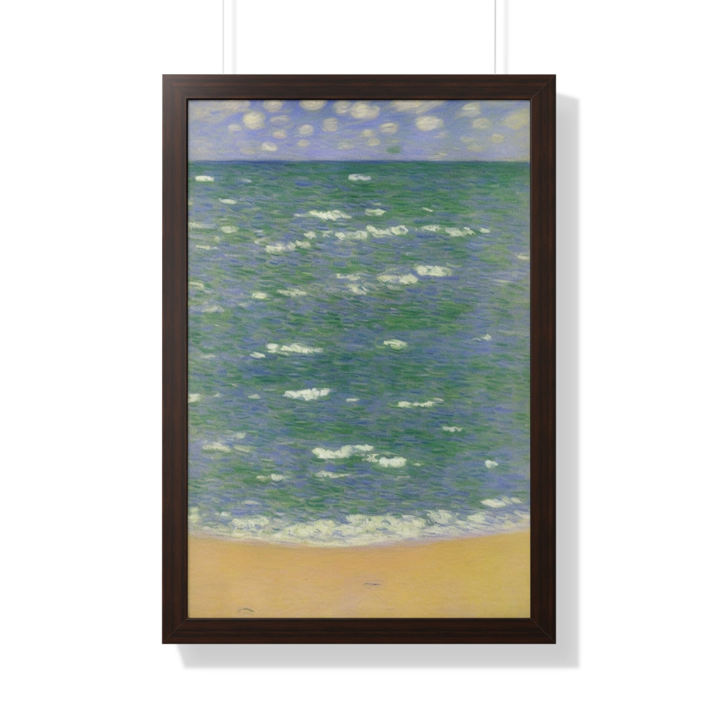 Beach Landscape Claude Monet Style