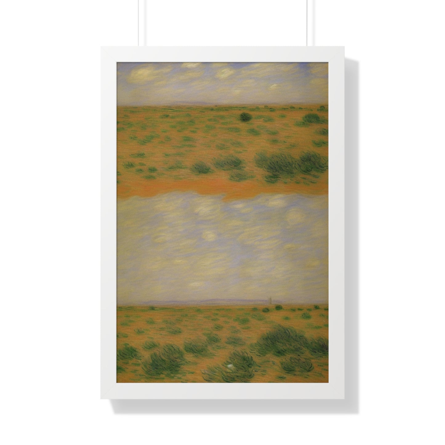 Desert Landscape Claude Monet Style