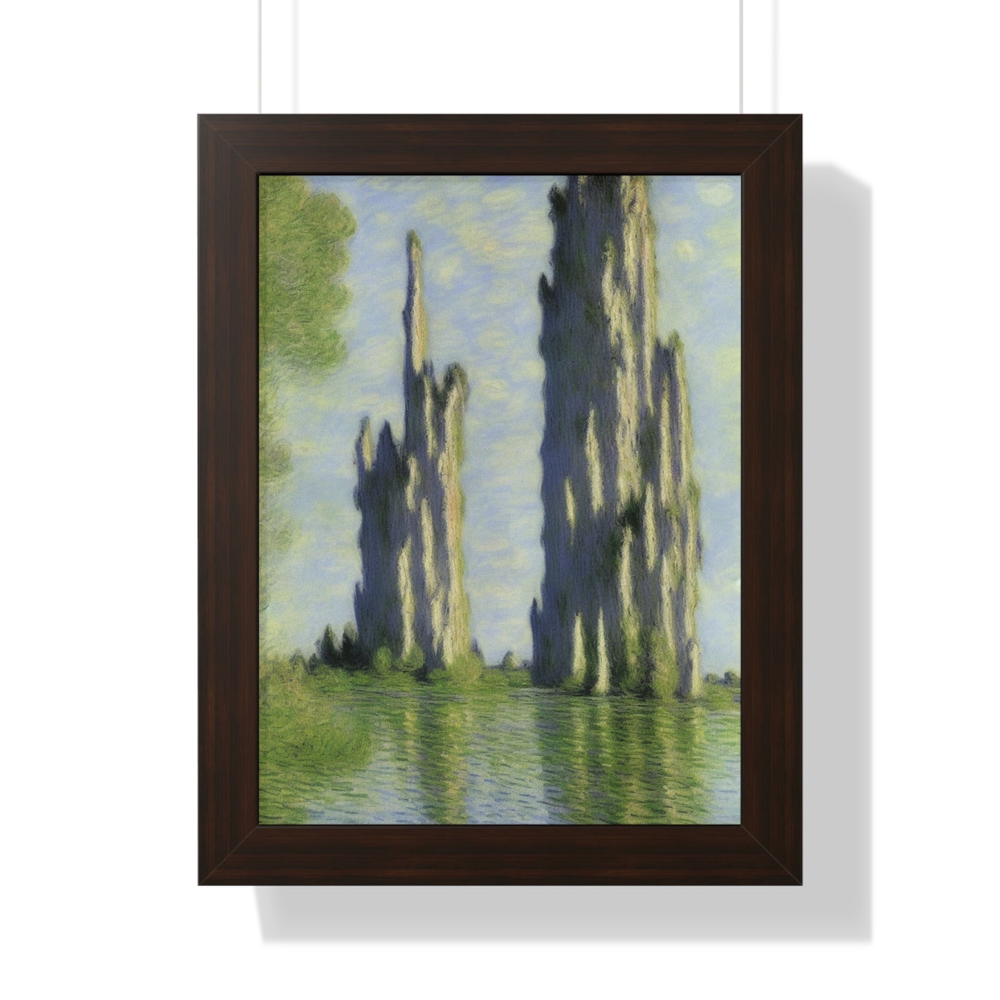 Tufa Tower Landscape Claude Monet Style