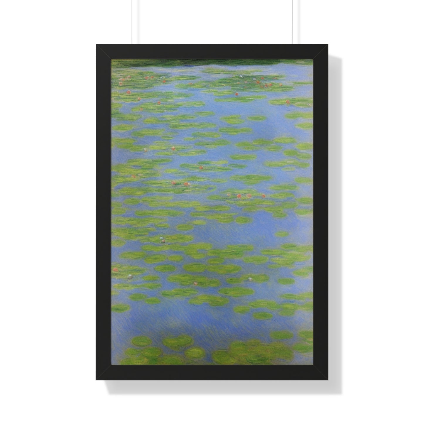 Tidal Pool Landscape Claude Monet Style