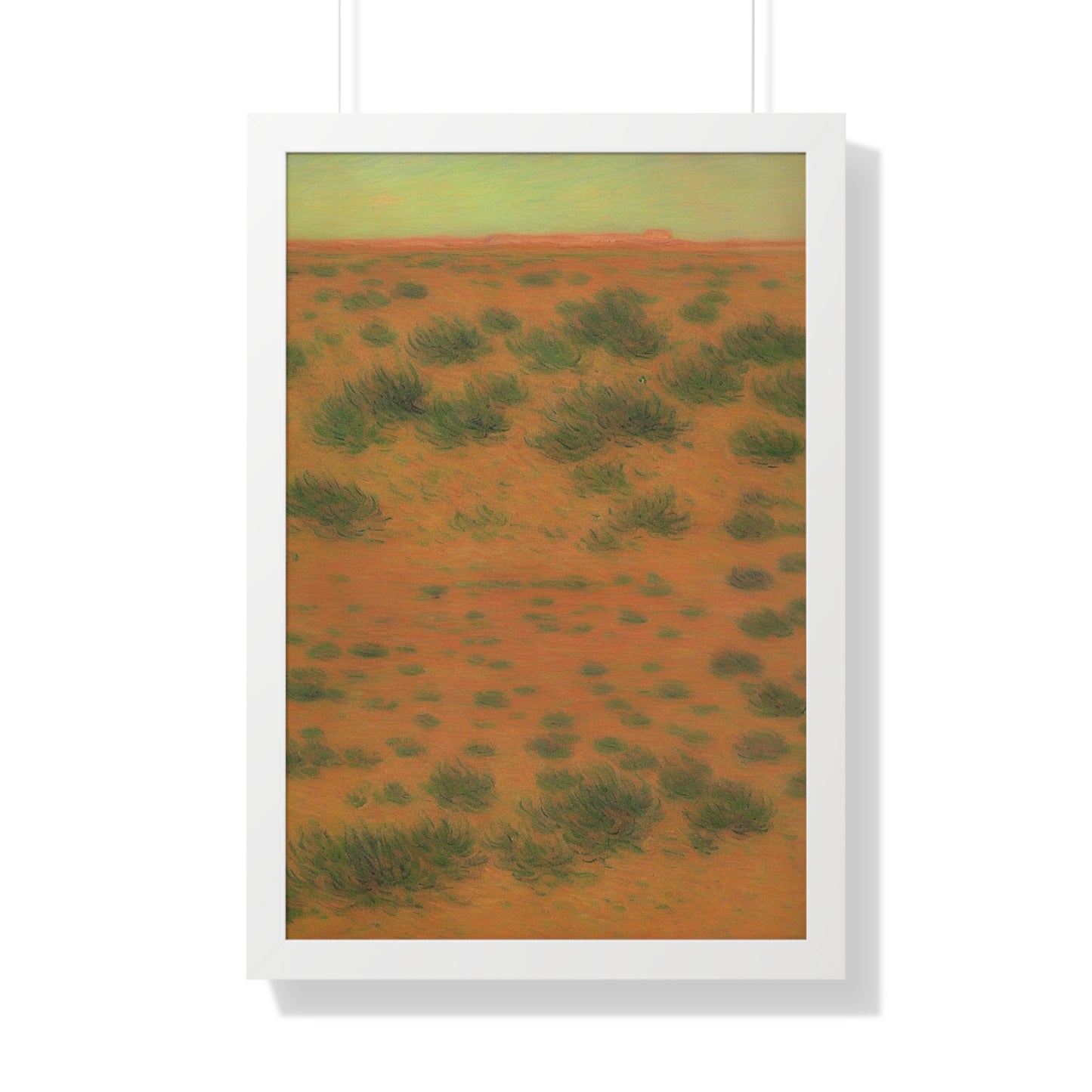 Desert Scene Claude Monet Style