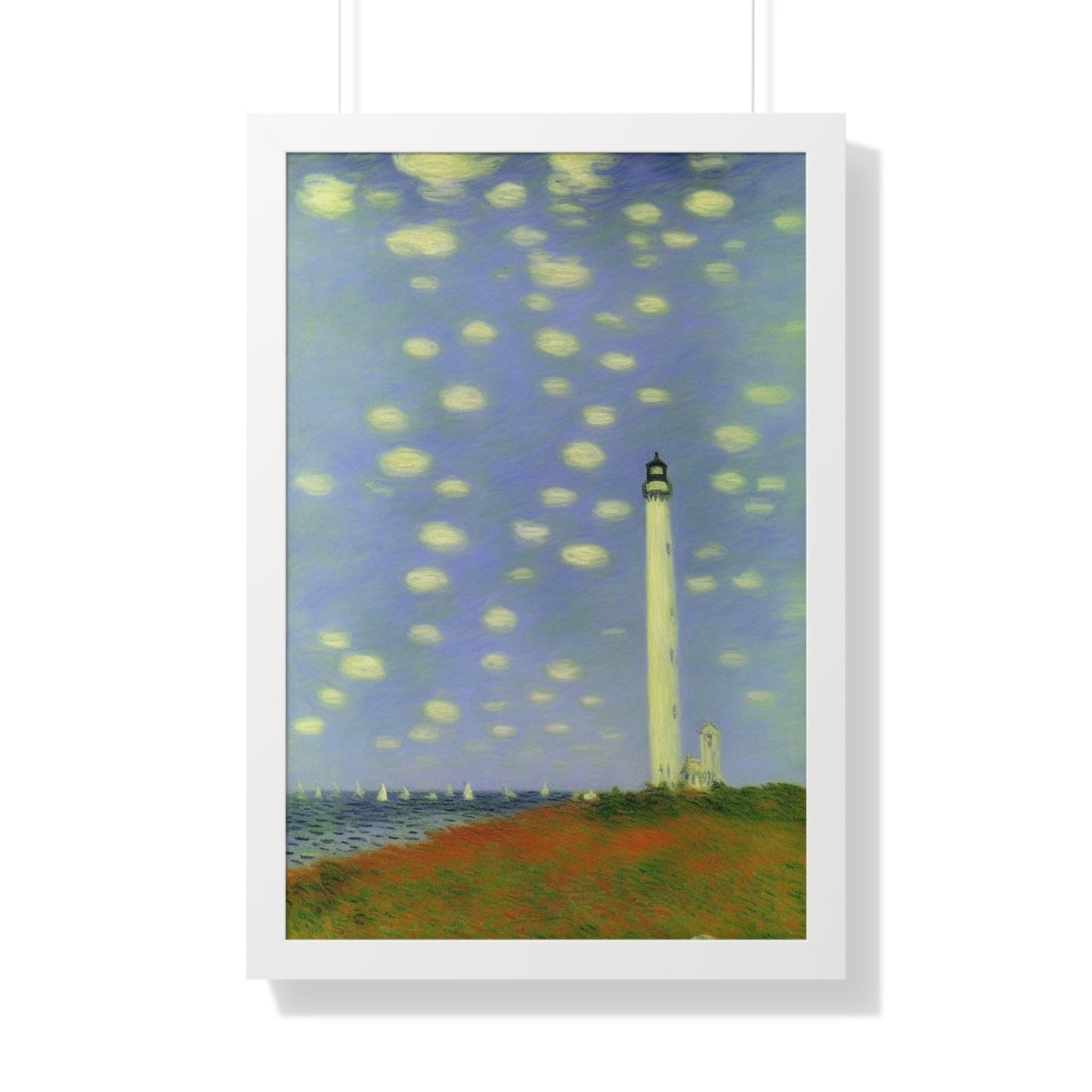 Light House Landscape Claude Monet Style