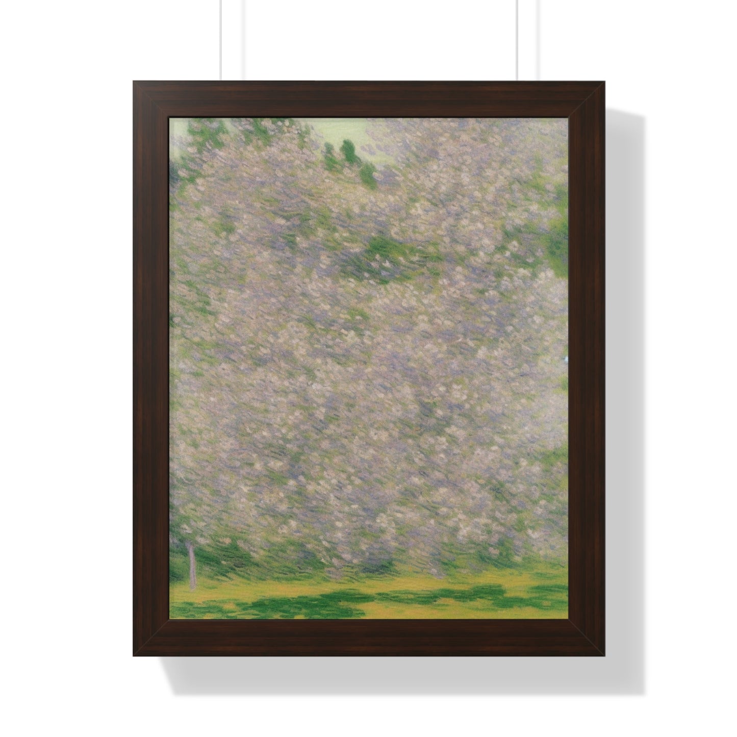 Cherry Blossom Grove Landscape Claude Monet Style