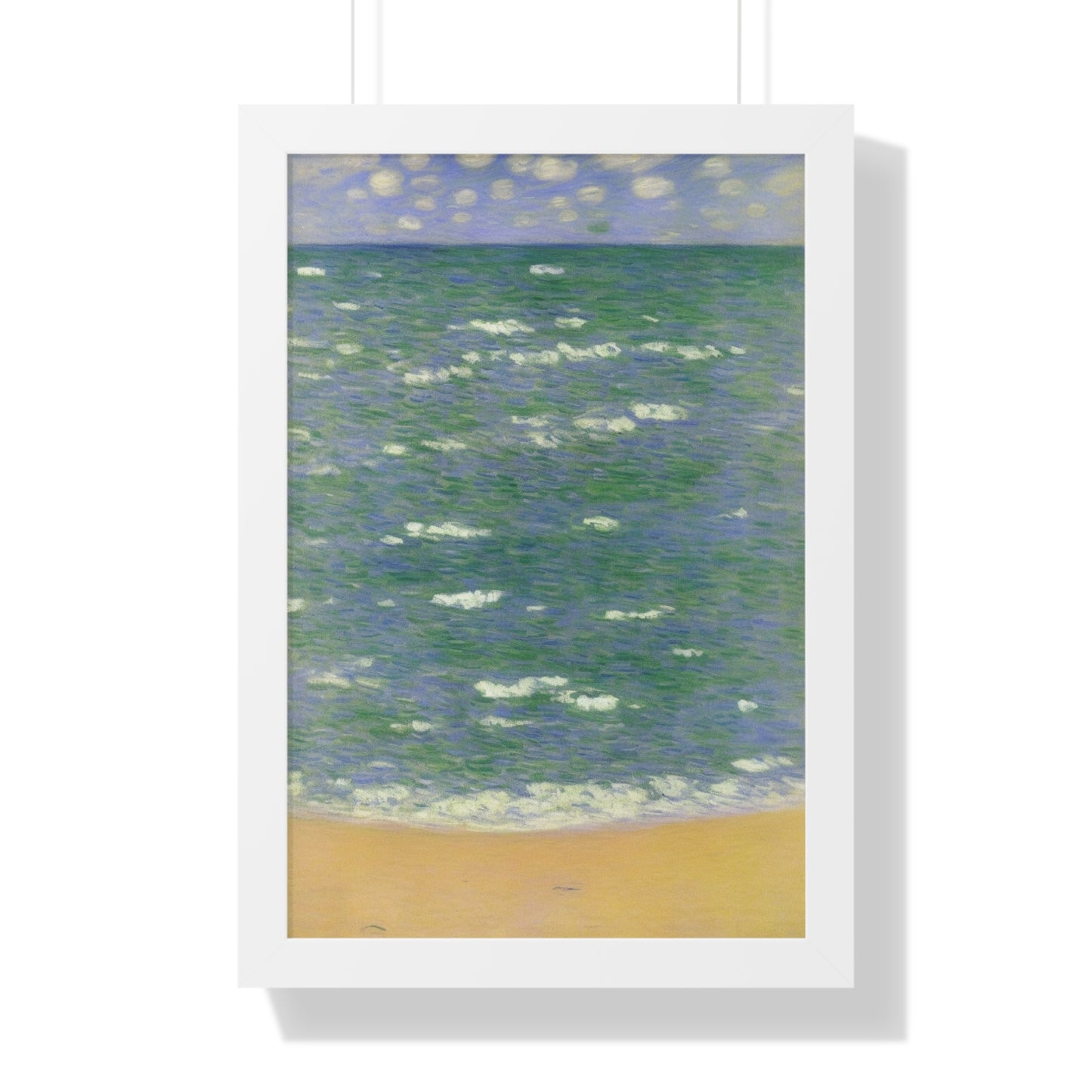 Beach Landscape Claude Monet Style