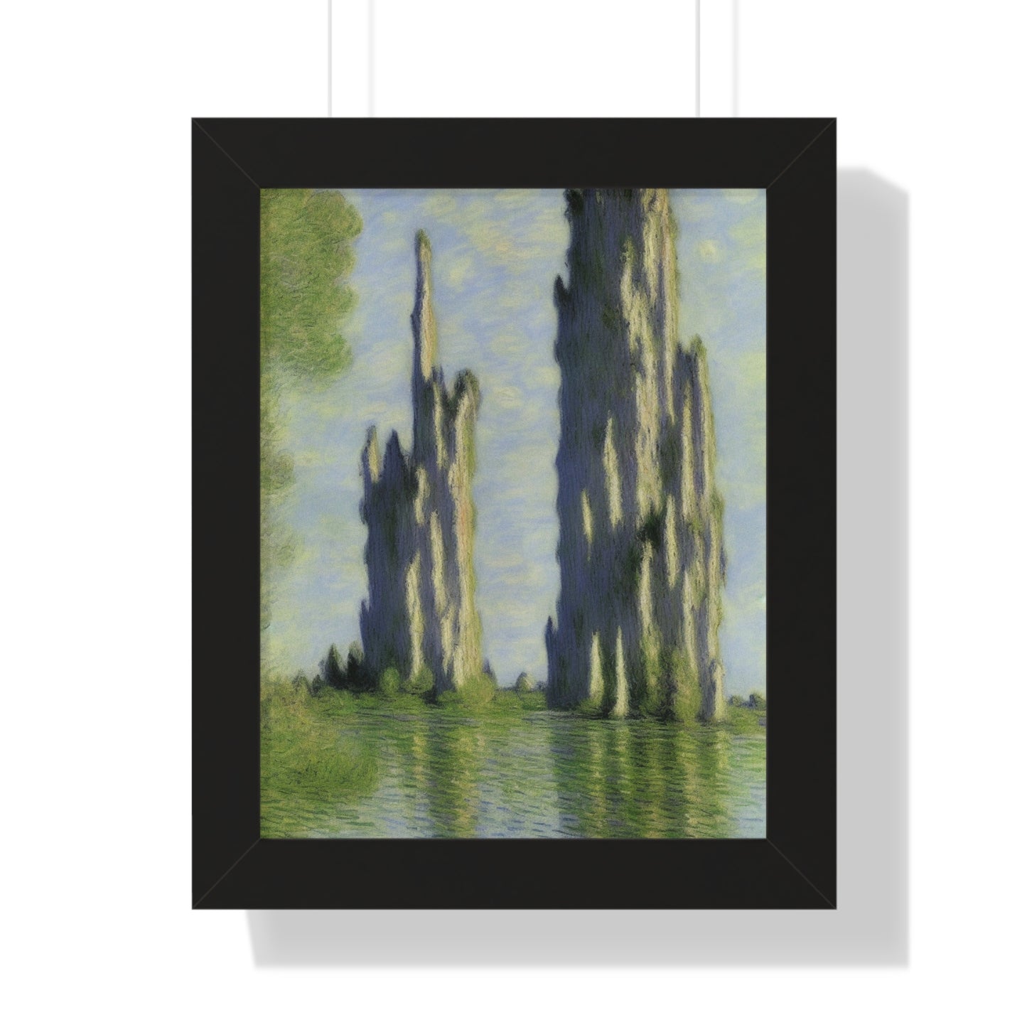 Tufa Tower Landscape Claude Monet Style