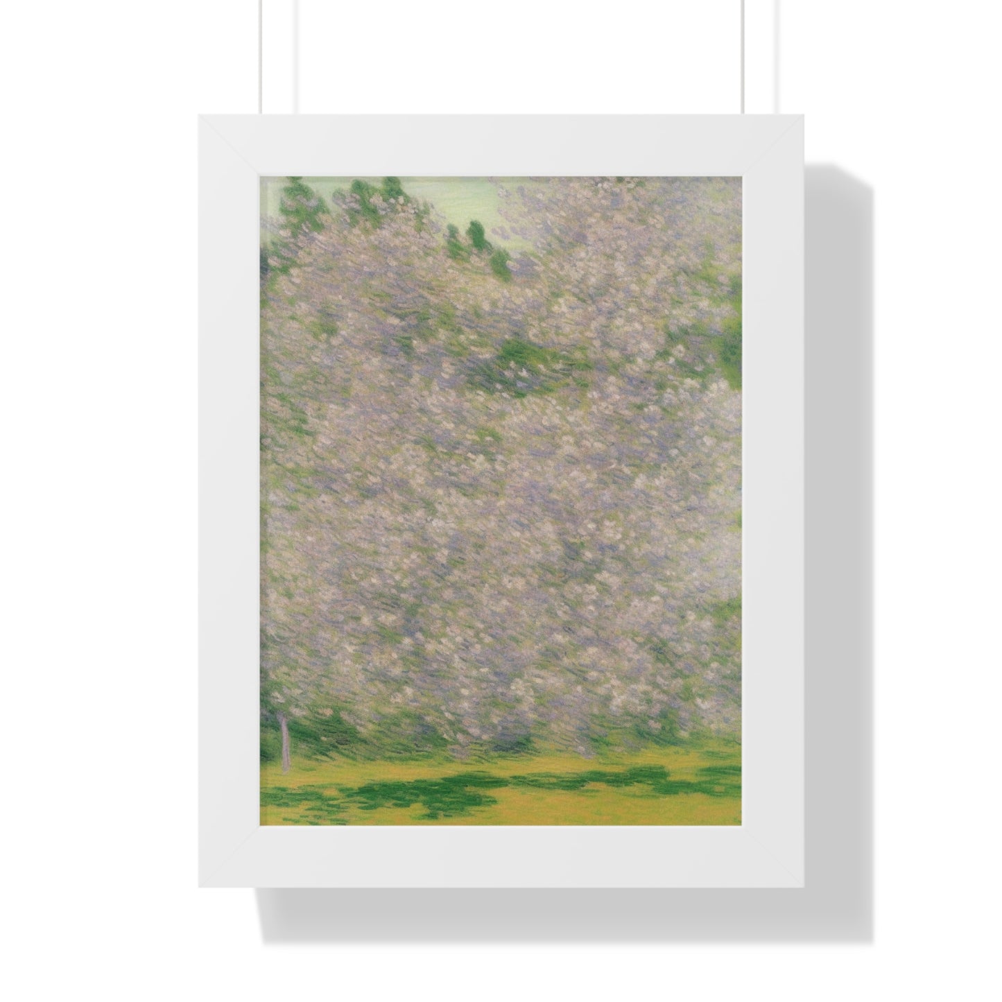 Cherry Blossom Grove Landscape Claude Monet Style