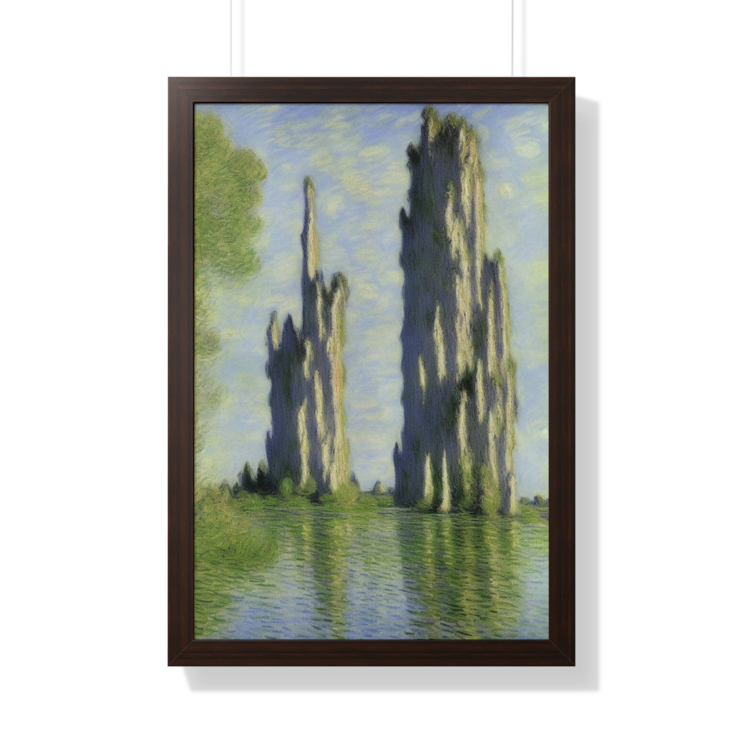 Tufa Tower Landscape Claude Monet Style