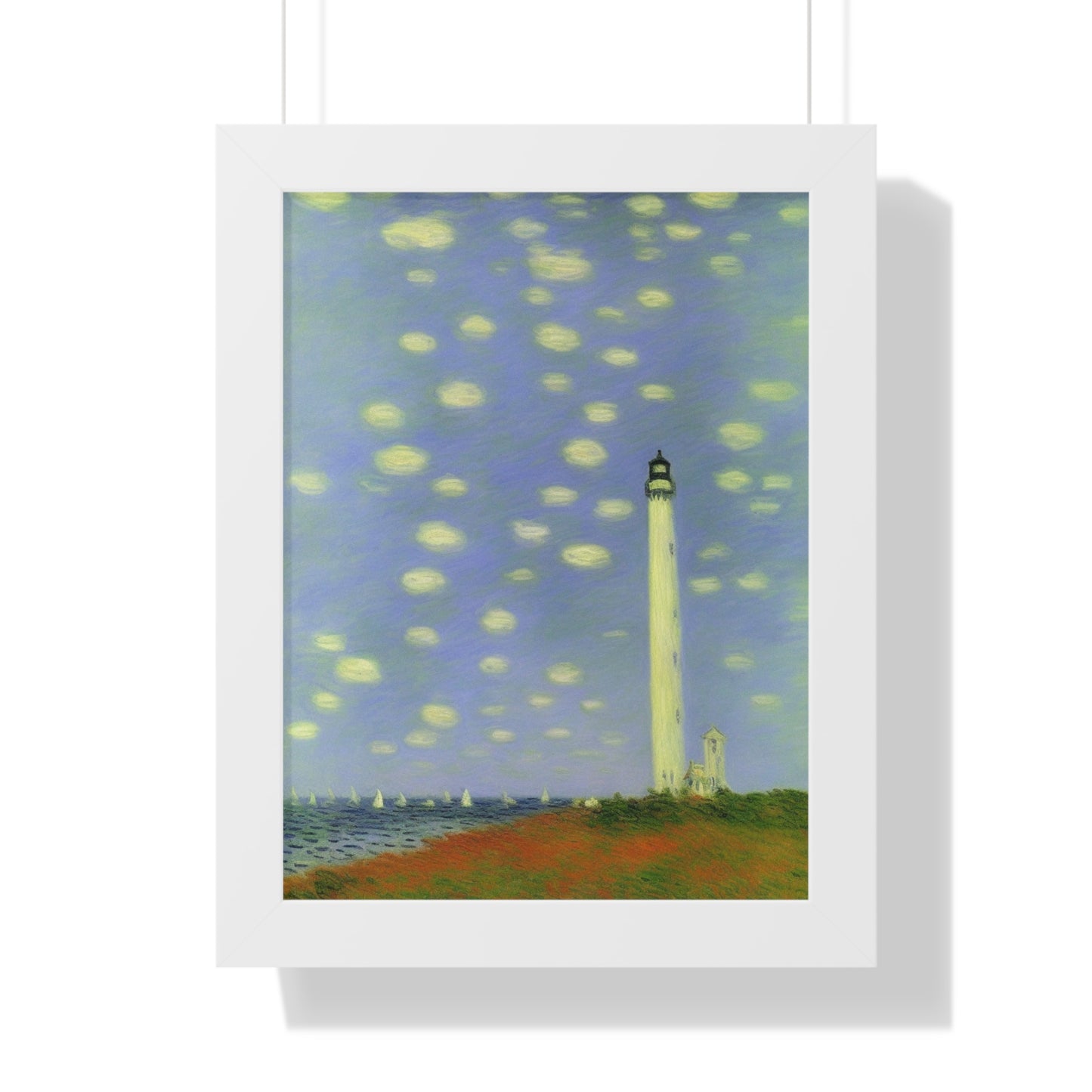 Light House Landscape Claude Monet Style