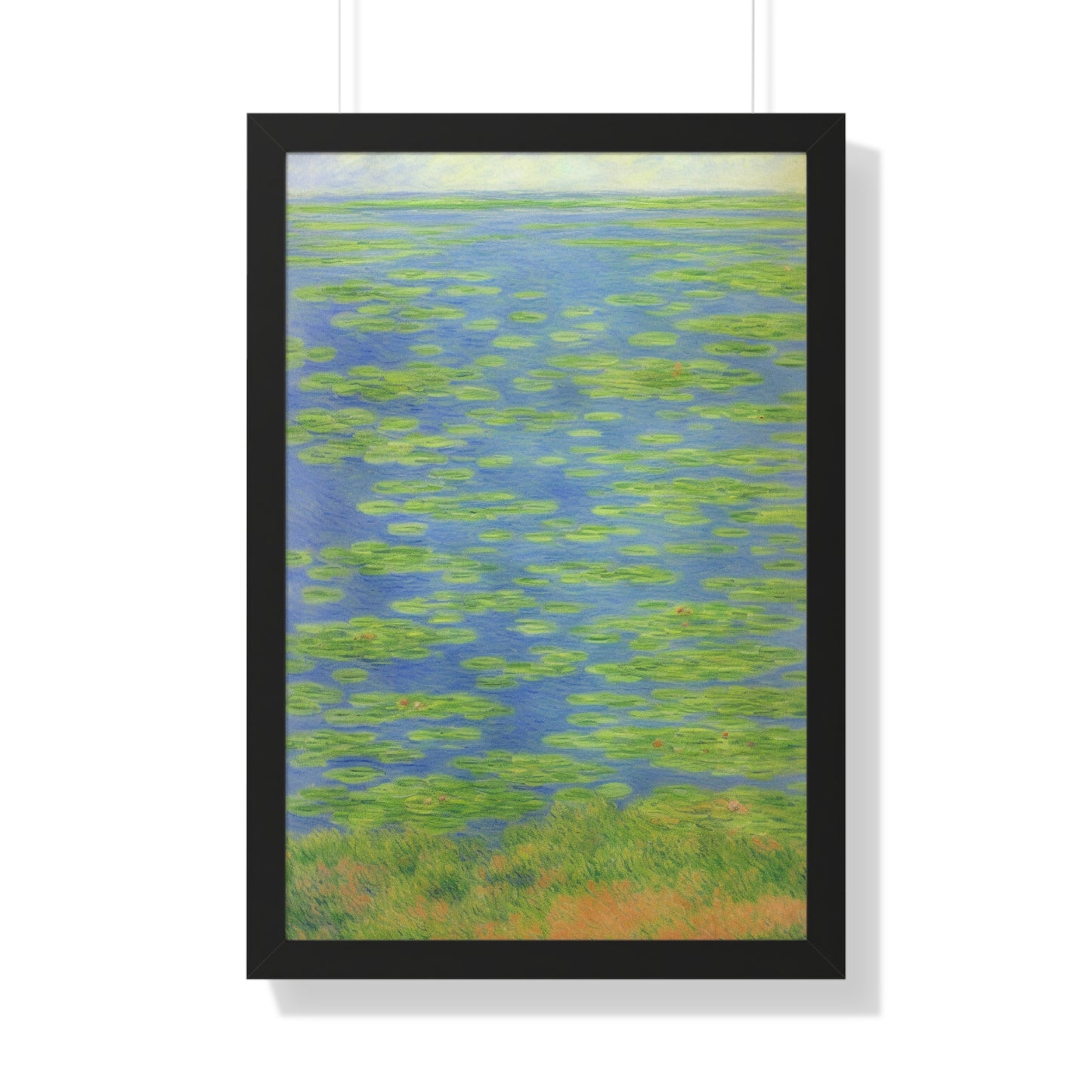 Coral Reef Landscape Claude Monet Style