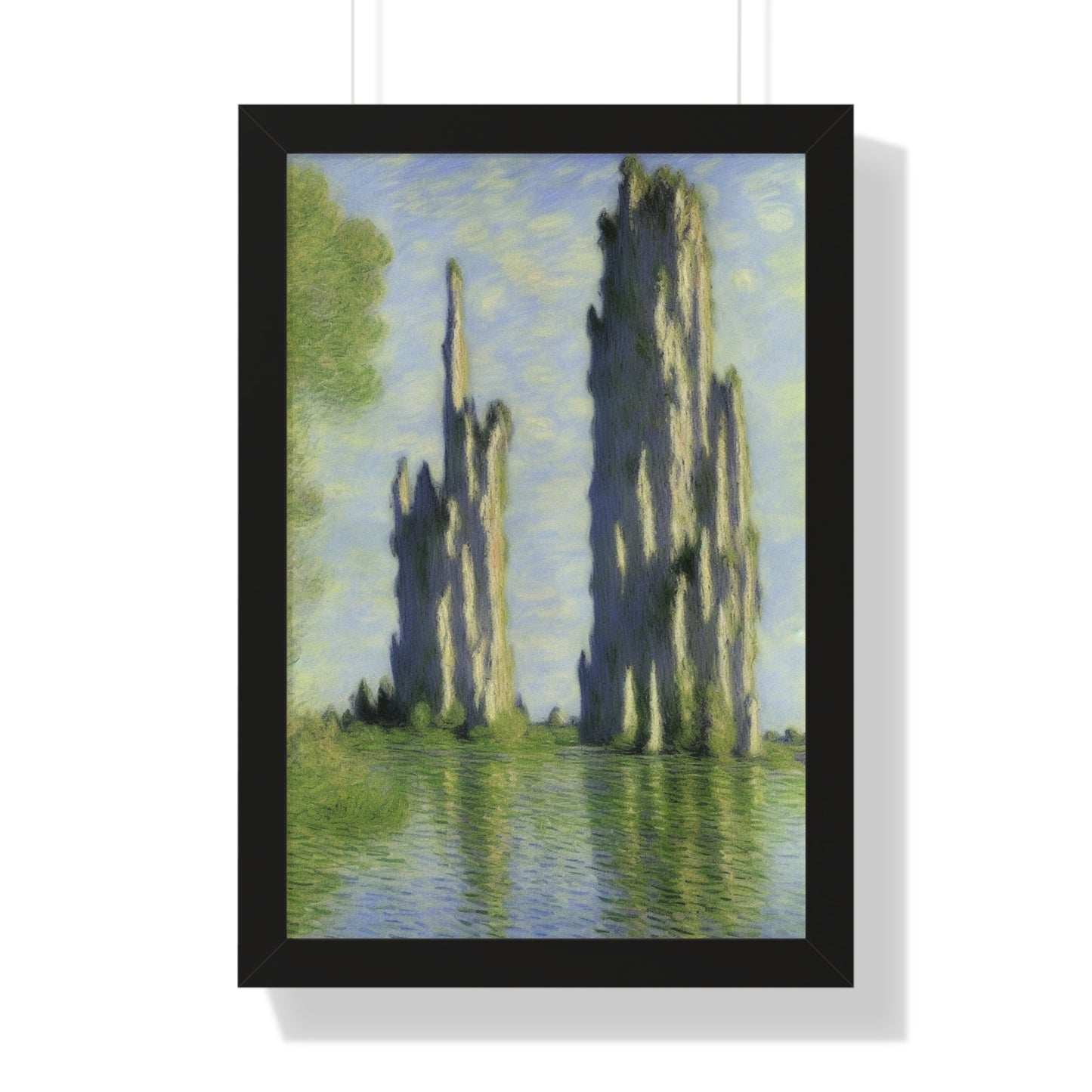 Tufa Tower Landscape Claude Monet Style