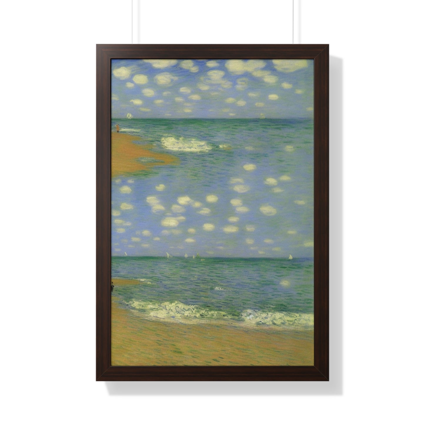 Beach Landscape Claude Monet Style