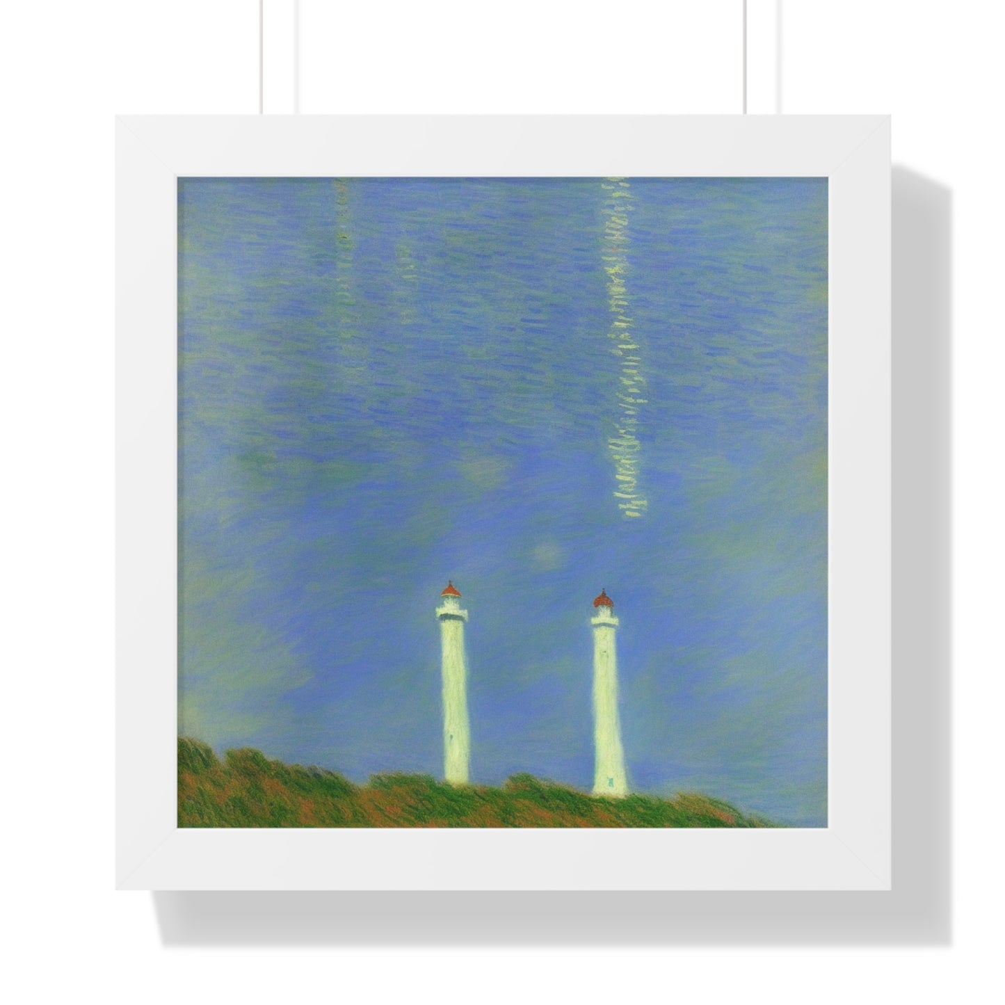 Light House Landscape Claude Monet Style