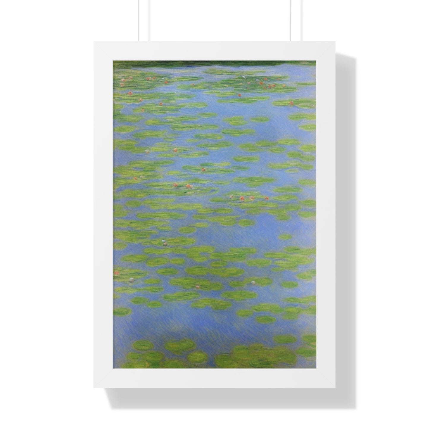 Tidal Pool Landscape Claude Monet Style