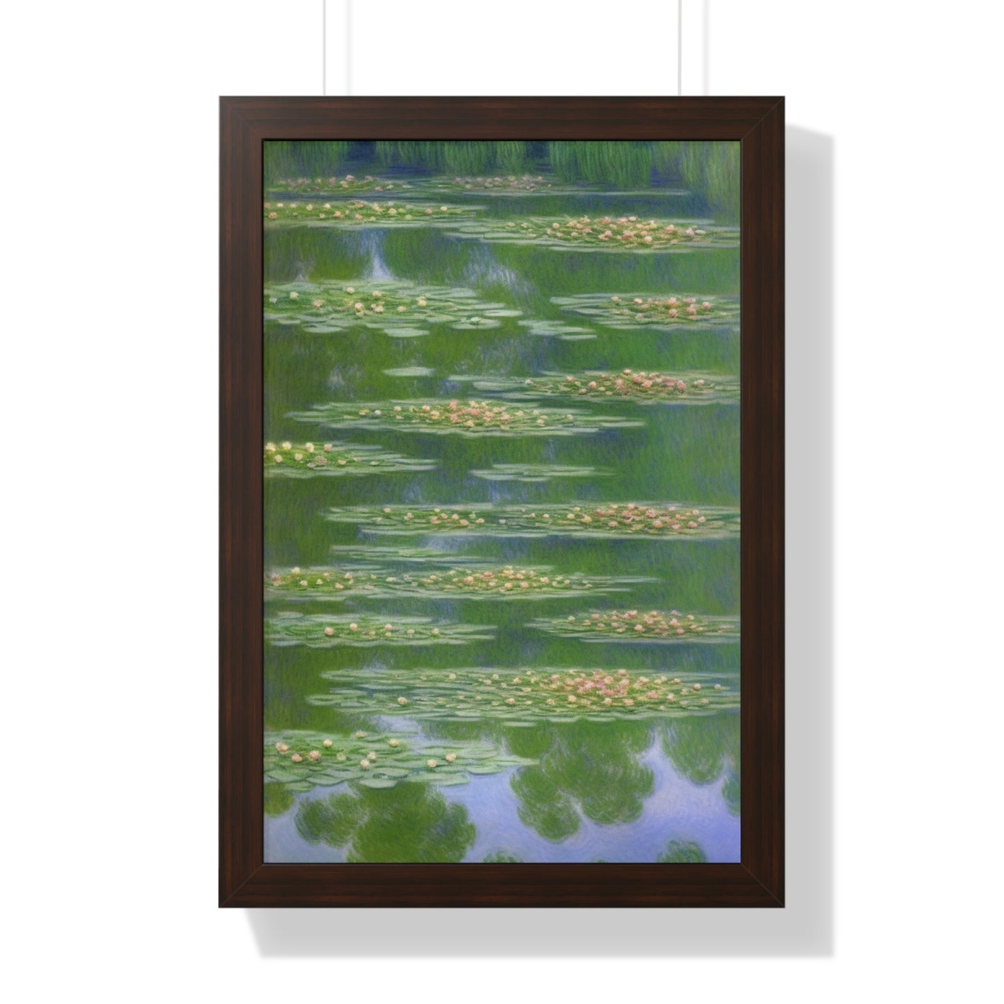 Water Lilies Landscape Claude Monet Style