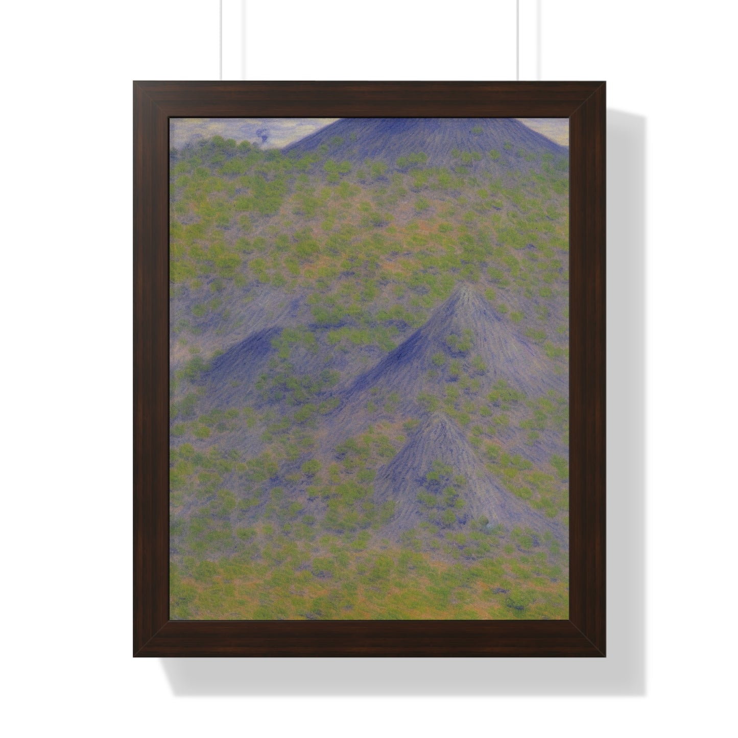 Cinder Cone Landscape Claude Monet Style