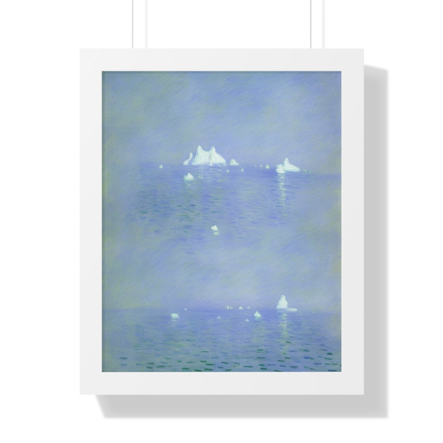 Iceberg Scene Claude Monet Style