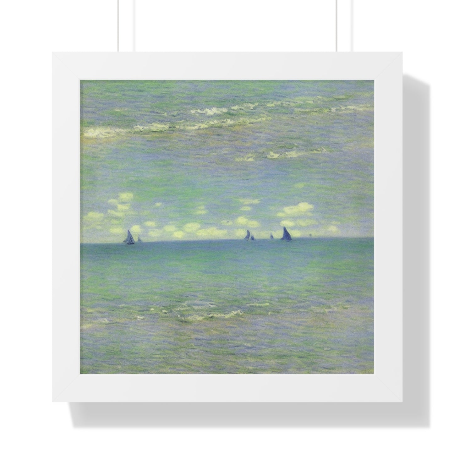 Beach Landscape Claude Monet Style