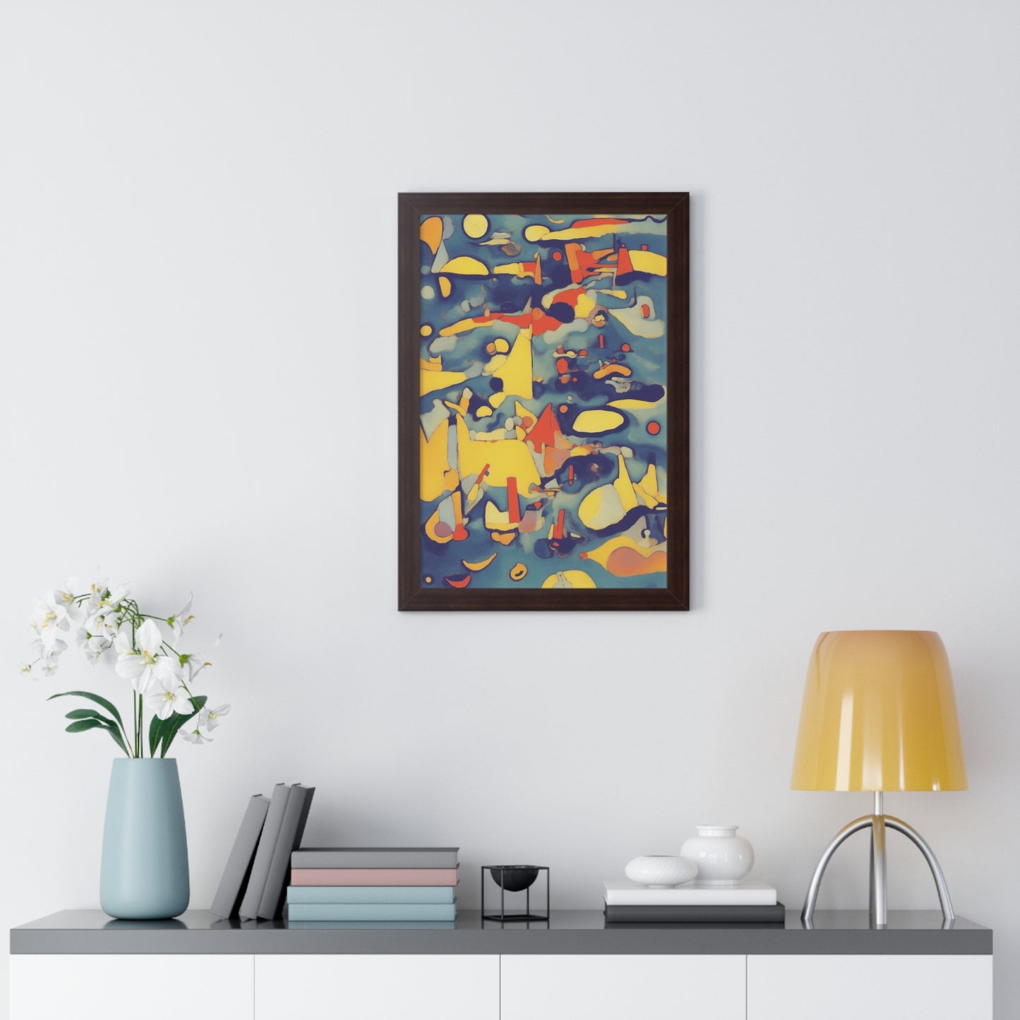 Archipelago Scene Wassily Kandinsky Style