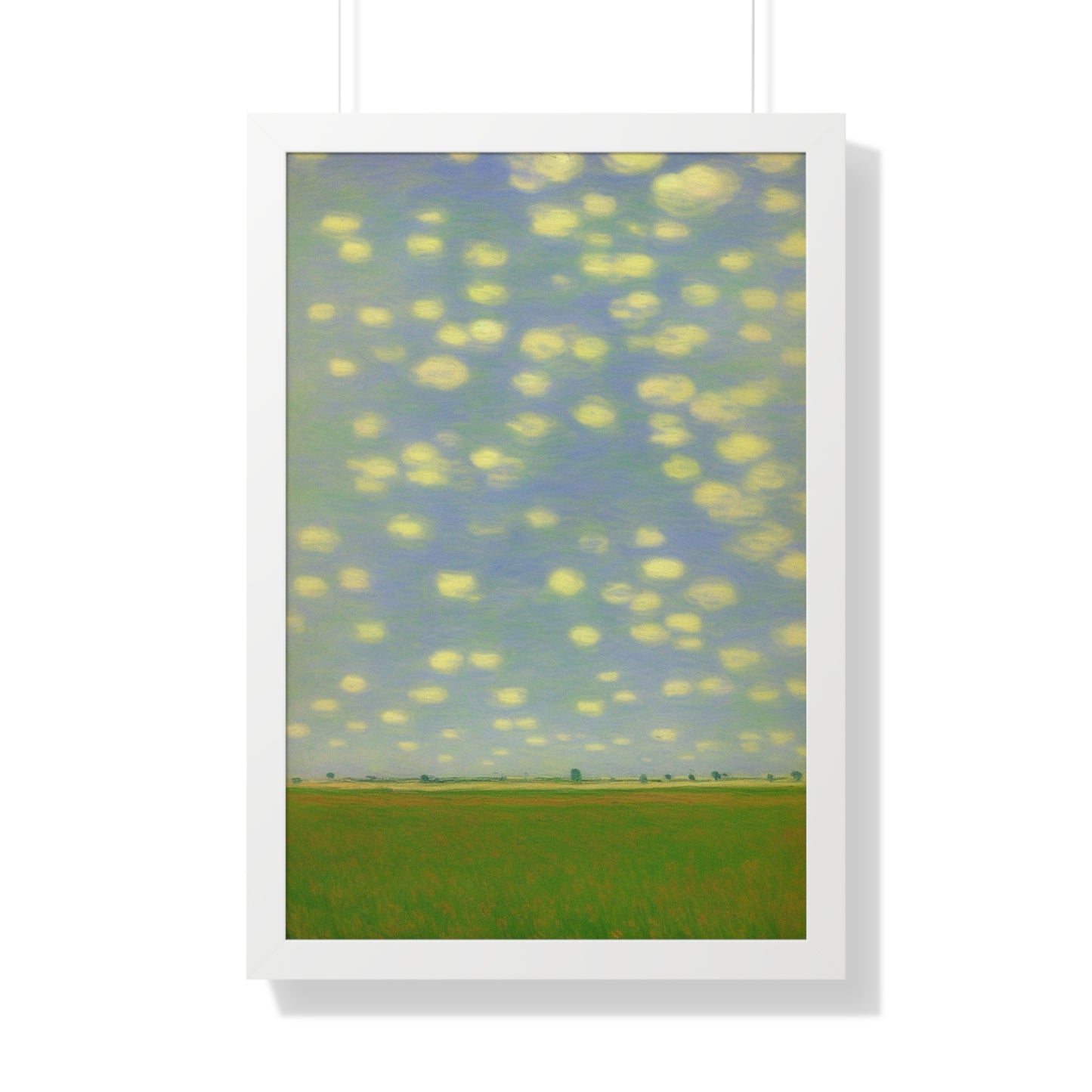 Grassland Landscape Claude Monet Style